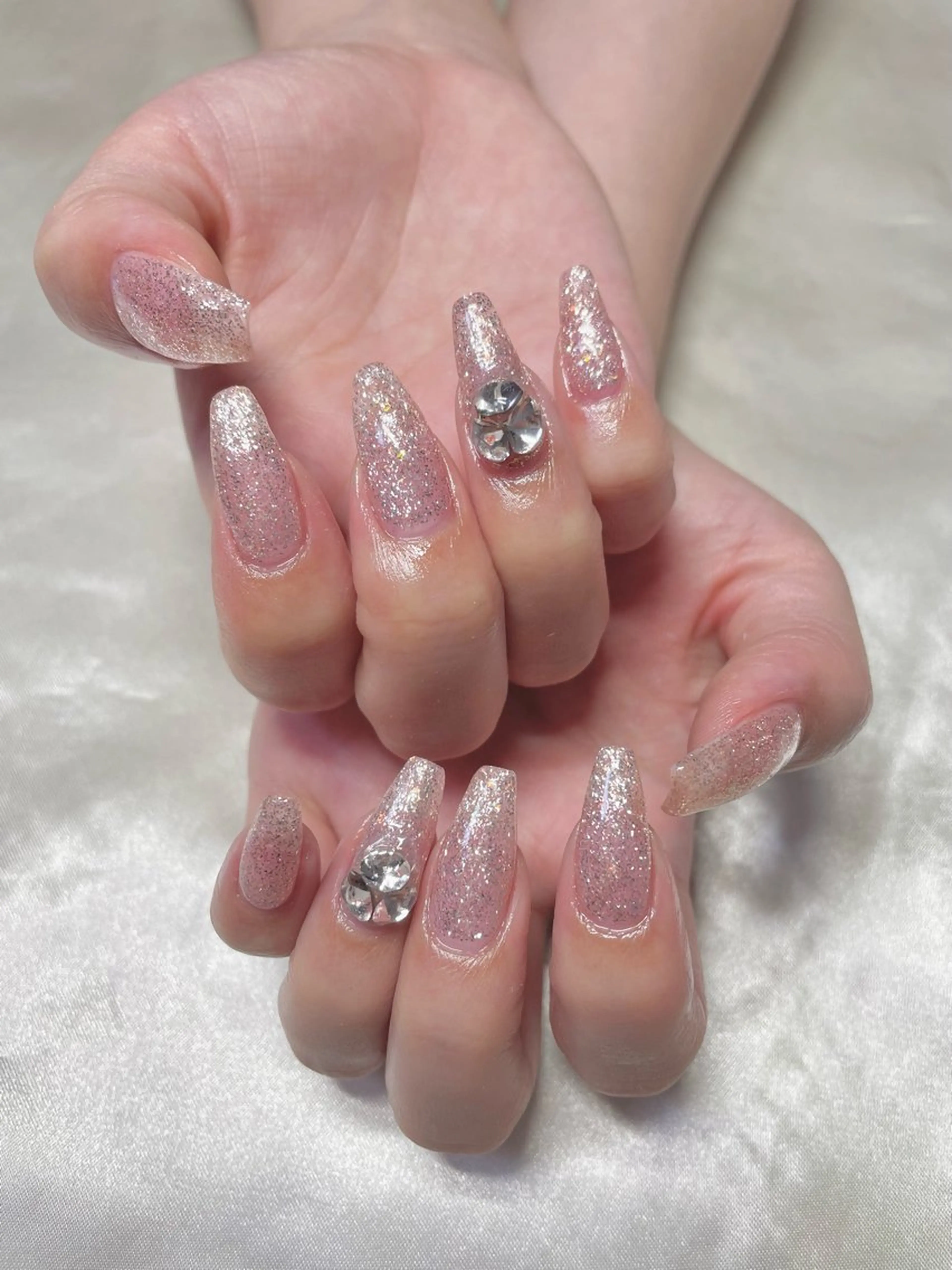 ネイル 長さ出し ハンドネイル RUMI nailのネイルデザイン