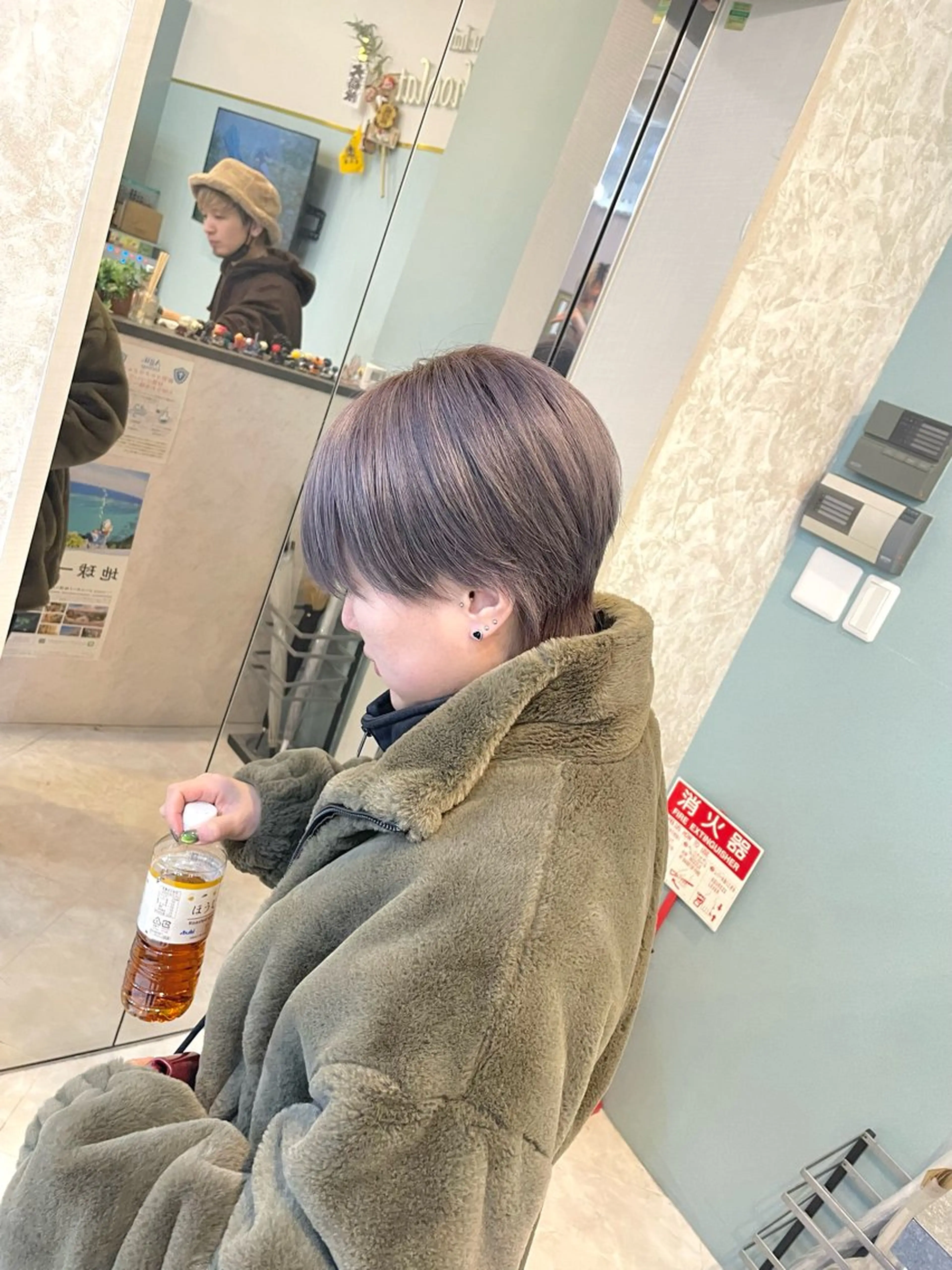 ショート 亀川蓮 Agu hairのヘアスタイル