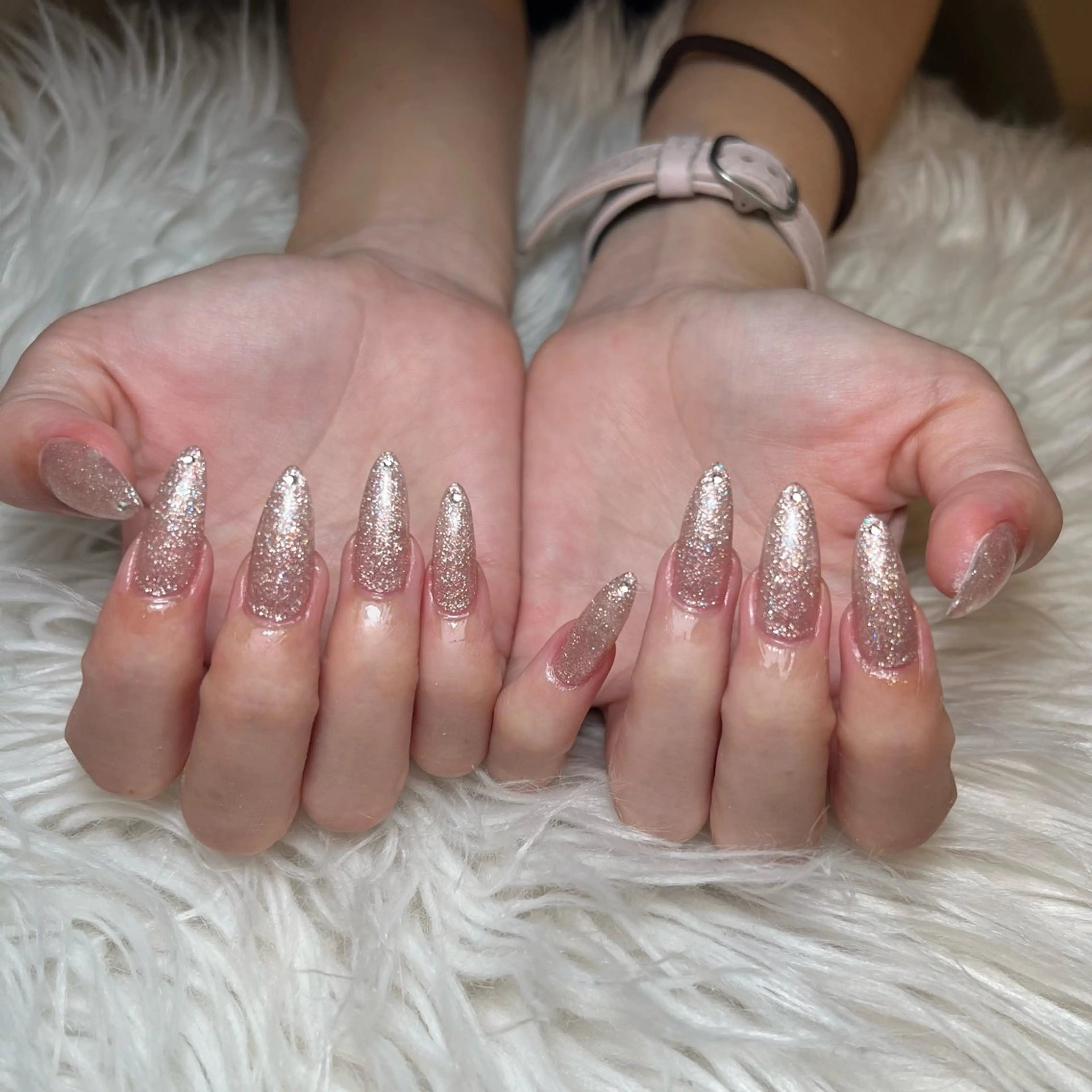 オフなし【アプレ GEL-X ワンカラー】ケア込/色変更3色までOK!!(マグ・ラメ含む)有料パーツ追加可の写真