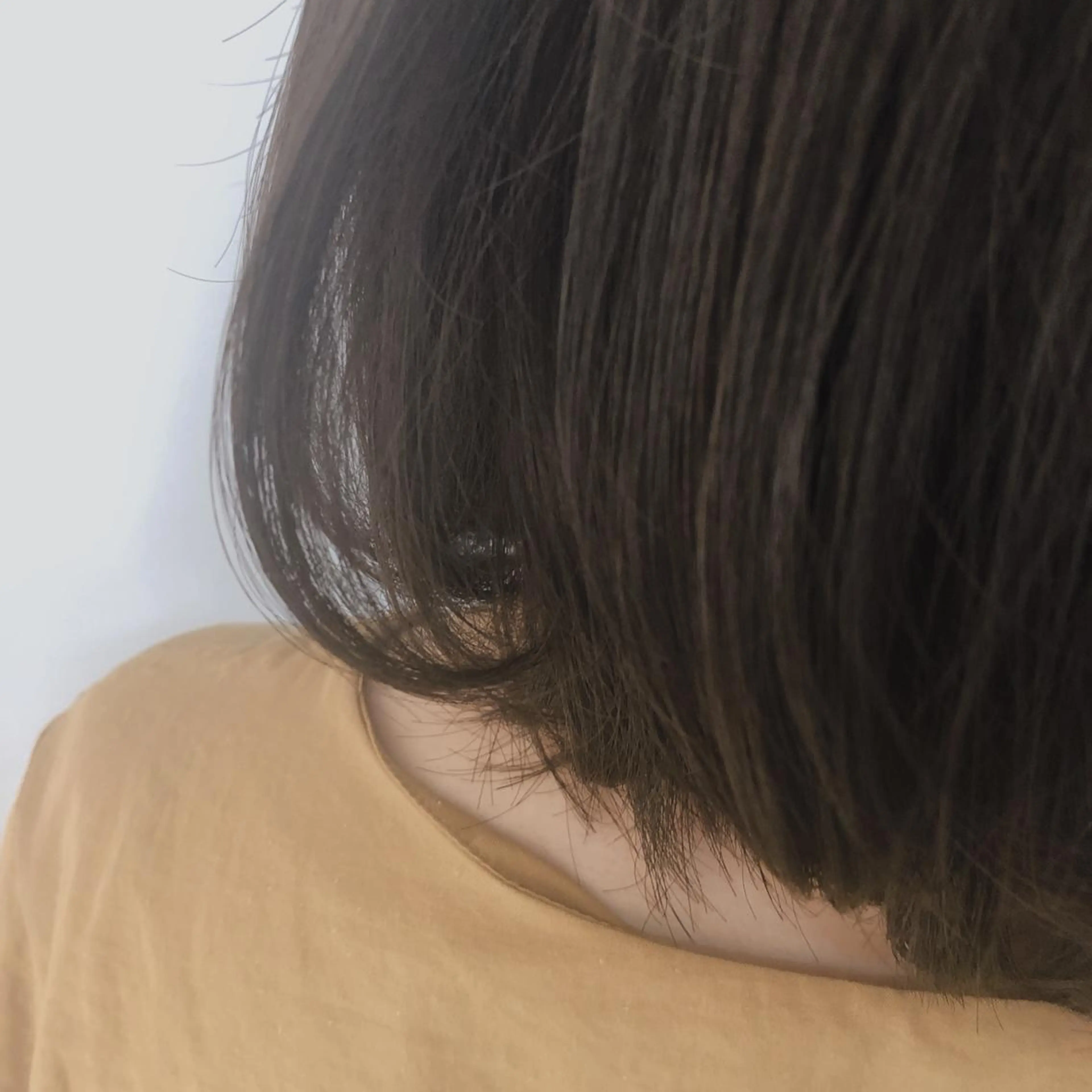 ミディアム カラー ベージュカラー 韓国hair ·͜· watanabeのヘアスタイル