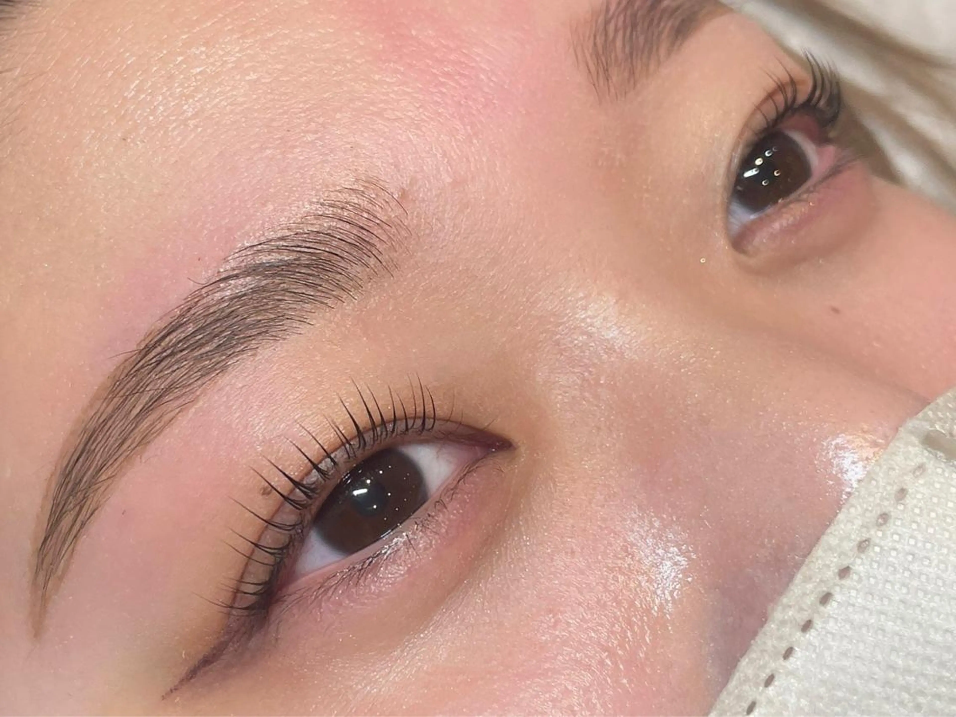 🍒ハリウッドブロウリフト➕パリジェンヌの写真