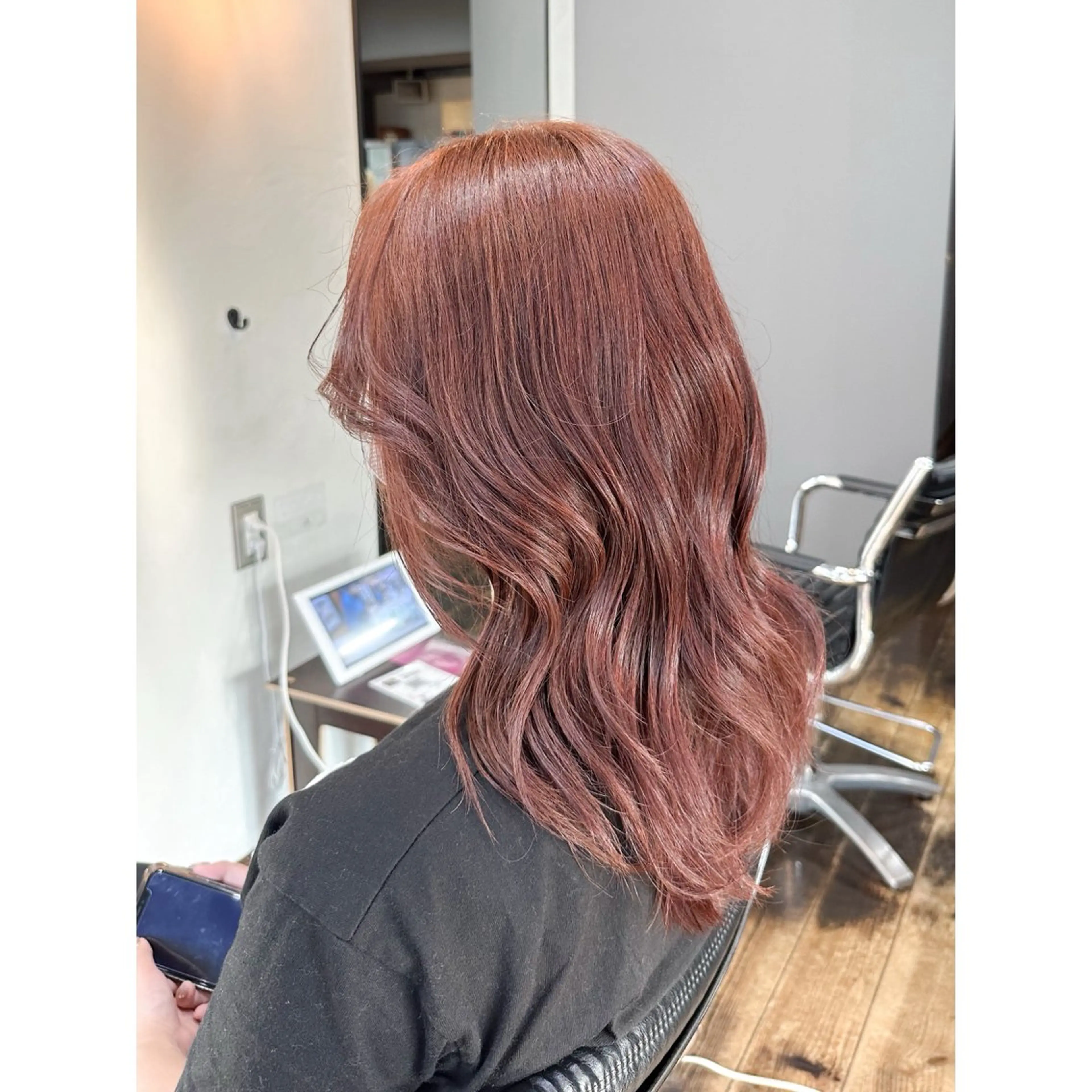 ミディアム カラー キヨ メンズカット/パーマのヘアスタイル