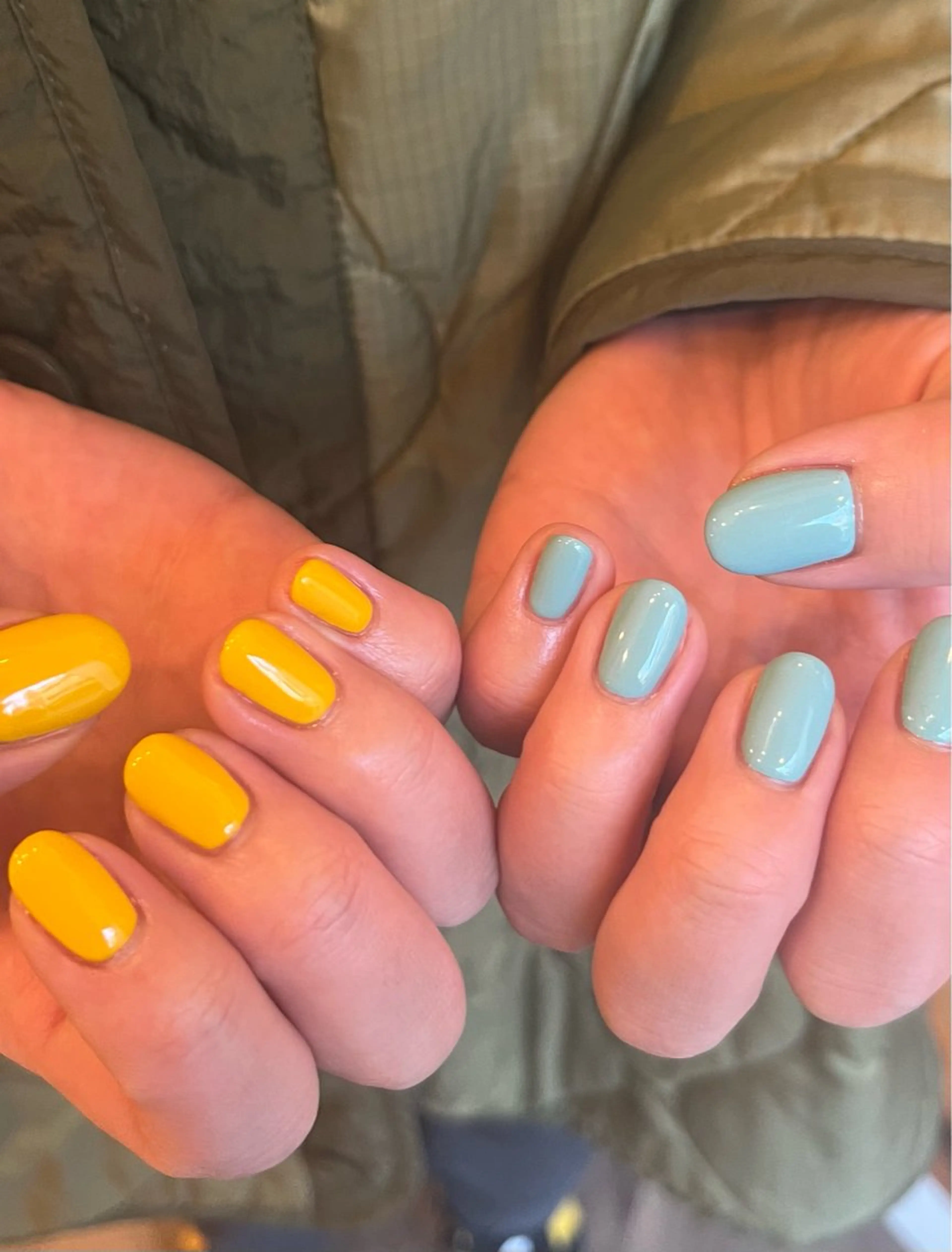 ネイル ワンカラーネイル ハンドネイル AT.1011(アトリエテンイレブン)所属・AT.1011 (ハルカ)のネイルデザイン