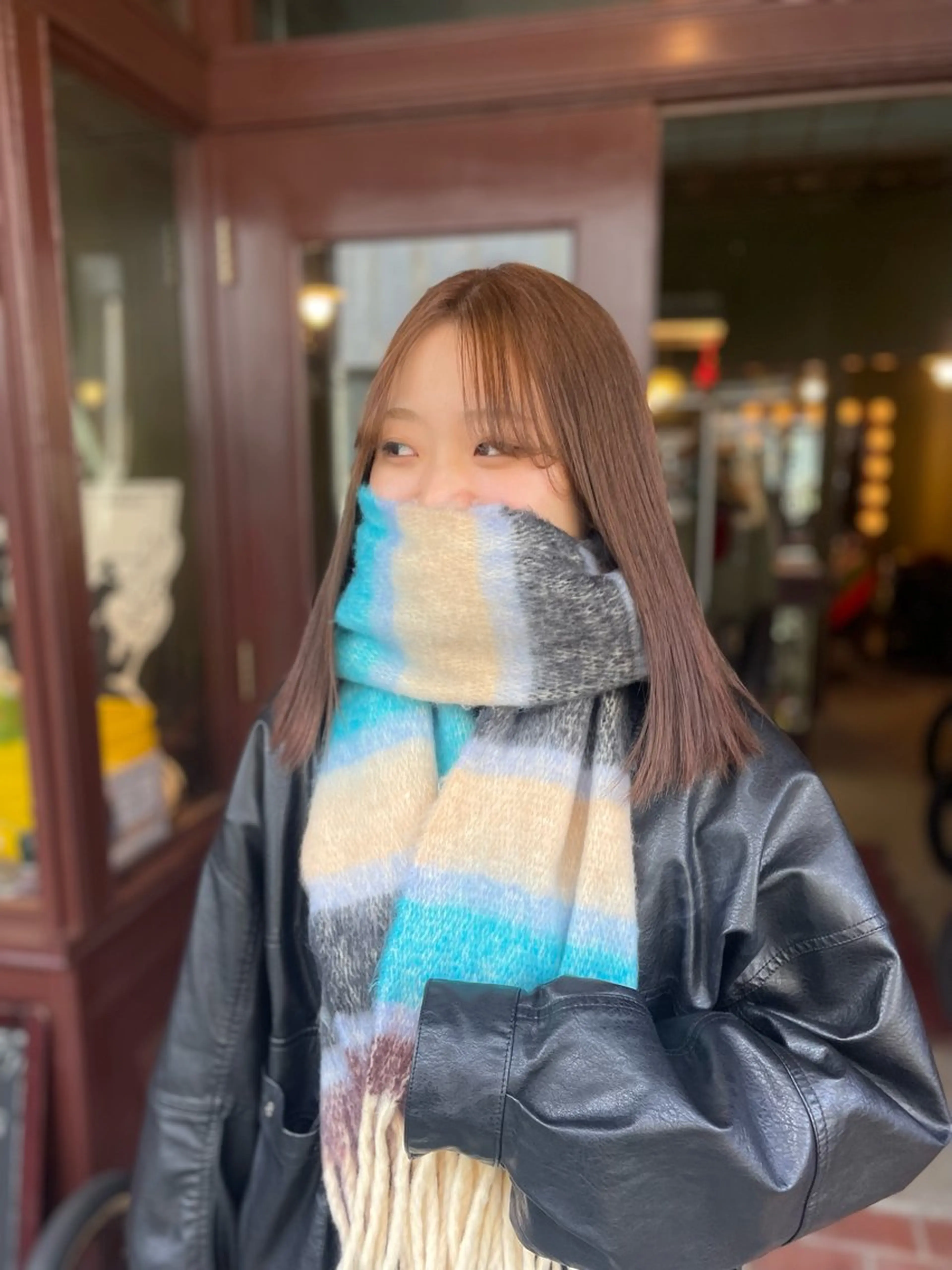 ミディアム カラー カット ヘアカラー トリートメント PATH-hair. storeのヘアスタイル