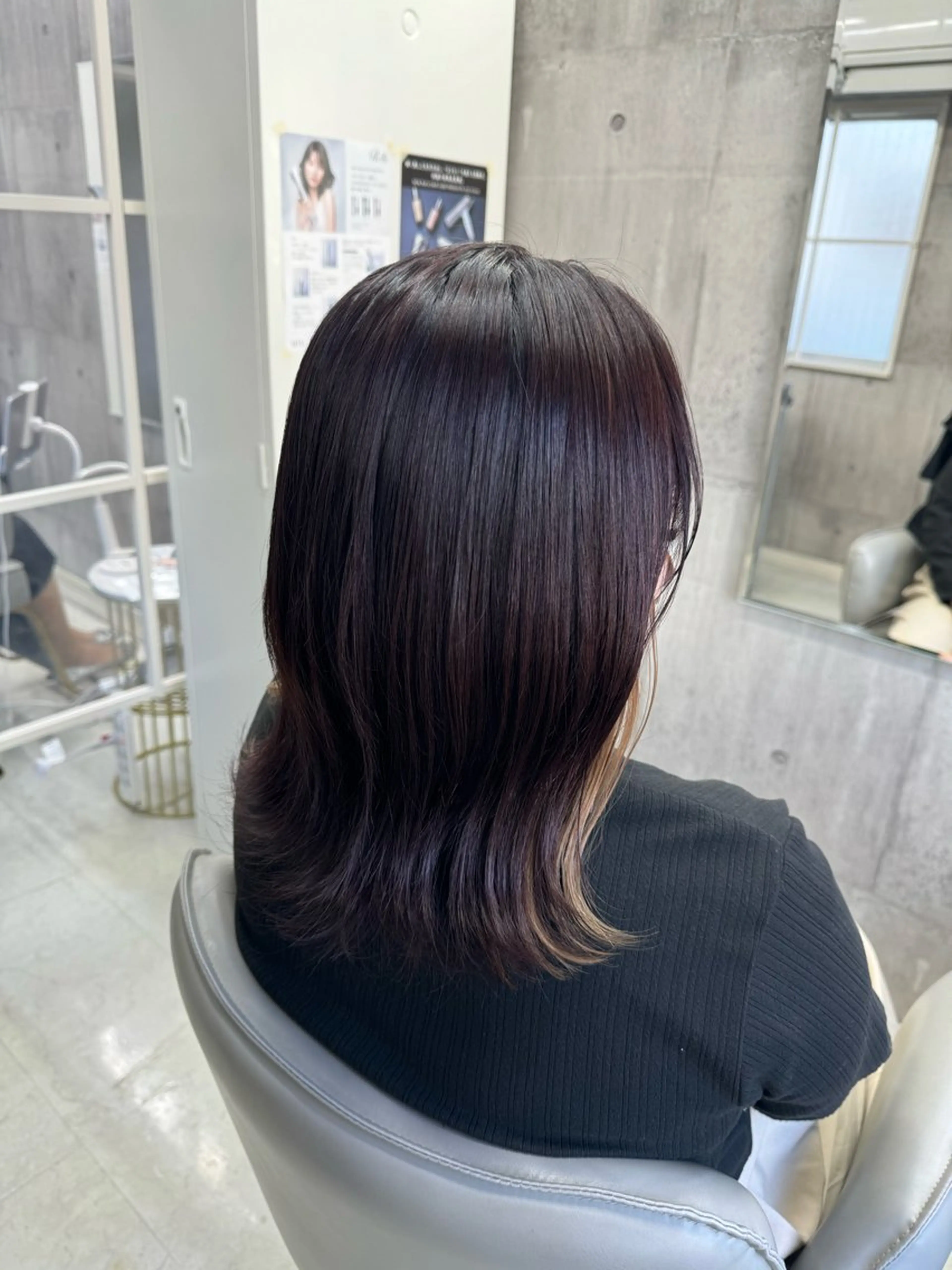 ミディアム カラー door所属・door/南越谷 miiyuのヘアスタイル