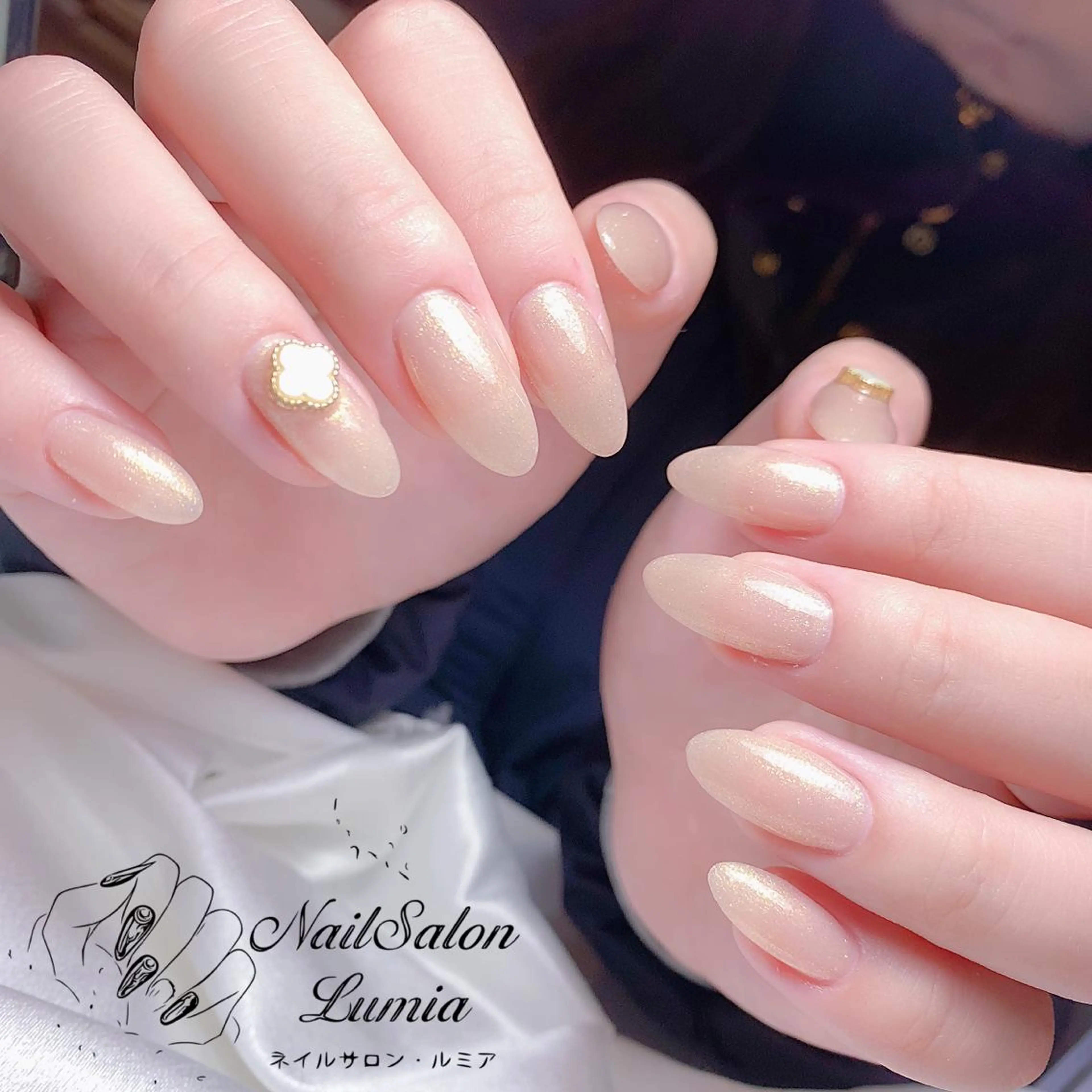 ネイル ハンドネイル ネイルサロン ルミア Lumia 店長のネイルデザイン