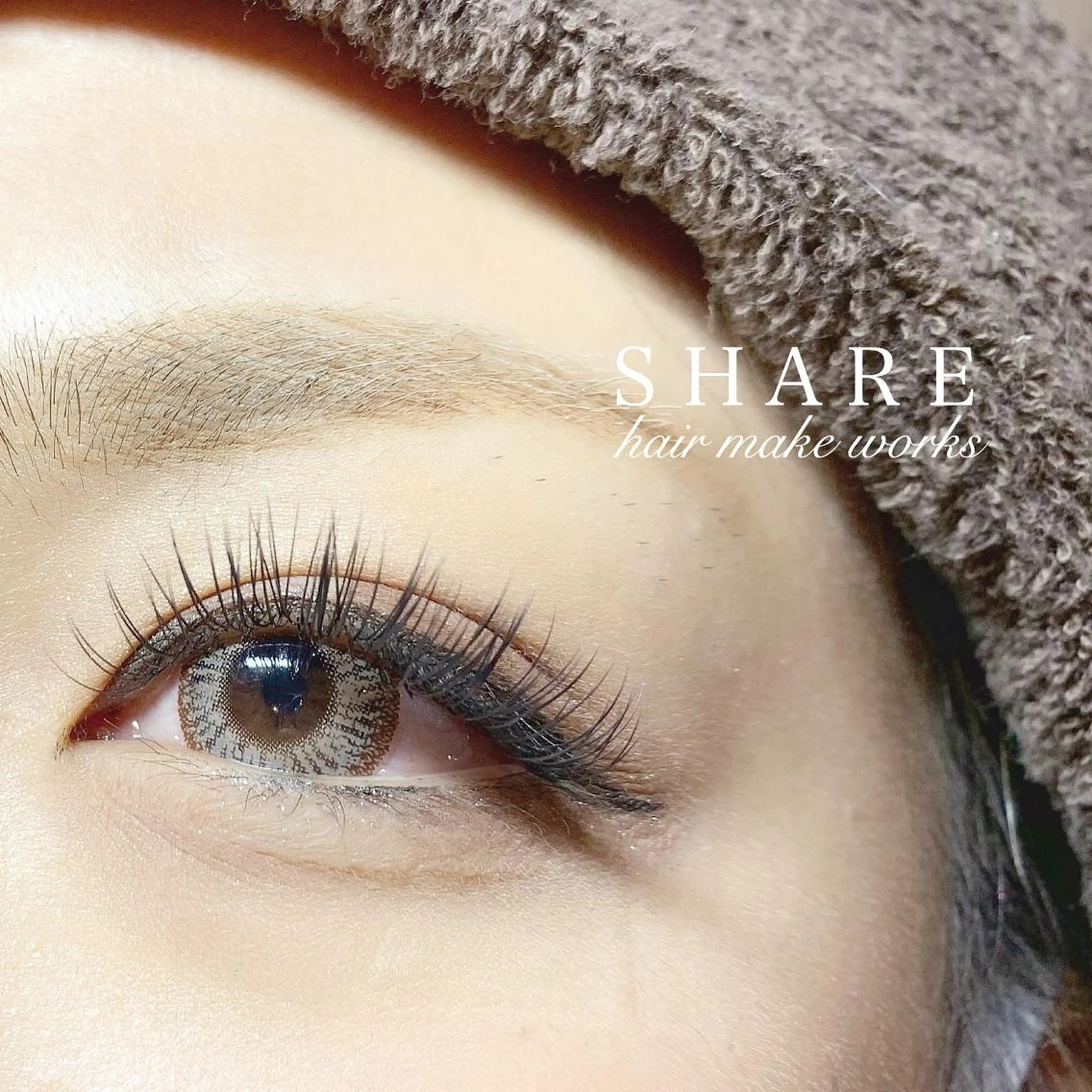 マツエク・マツパ ＳＨＡＲＥ所属・正箱 真紗美の眉毛・アイブロウイメージ