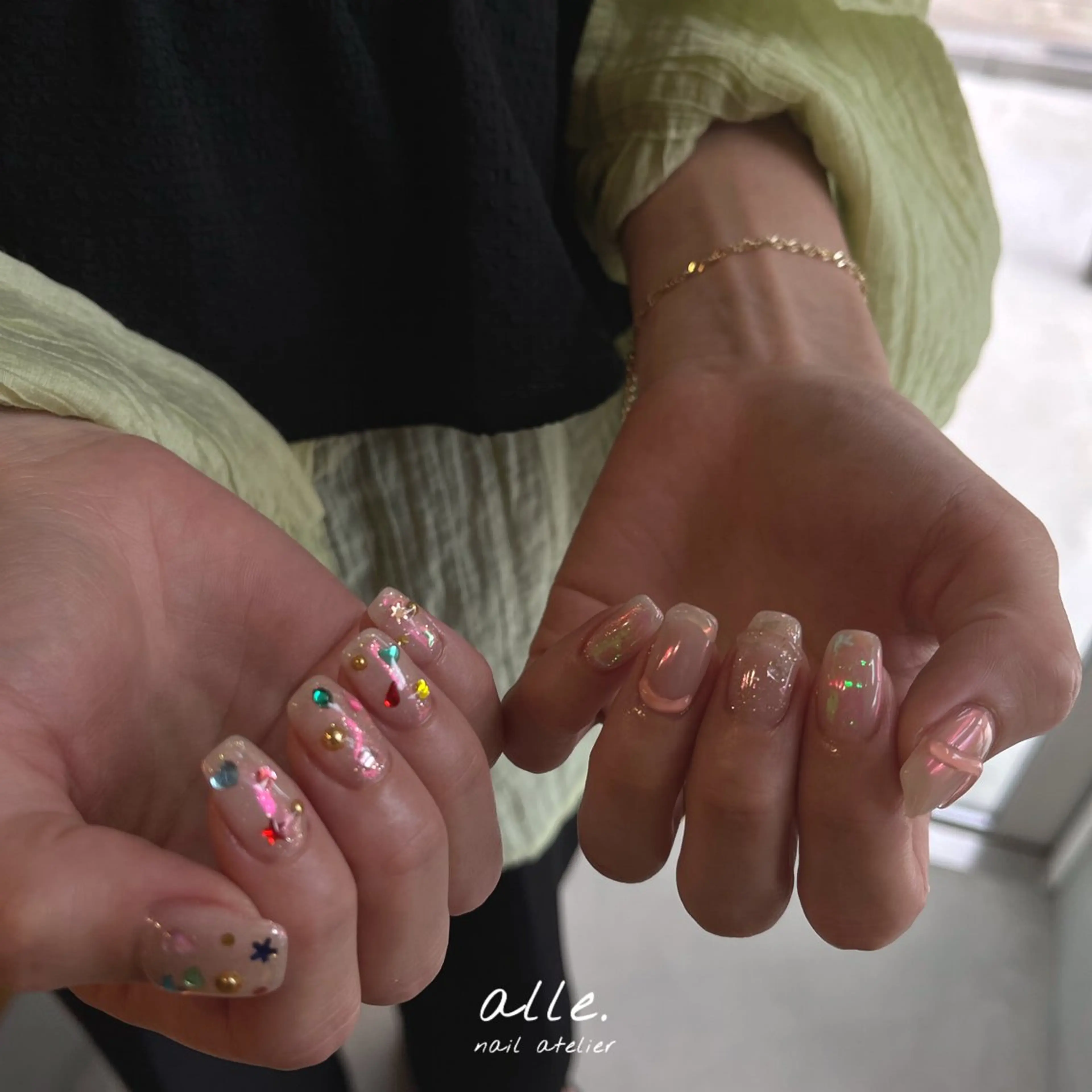 ネイル ハンドネイル atelier alle.のネイルデザイン