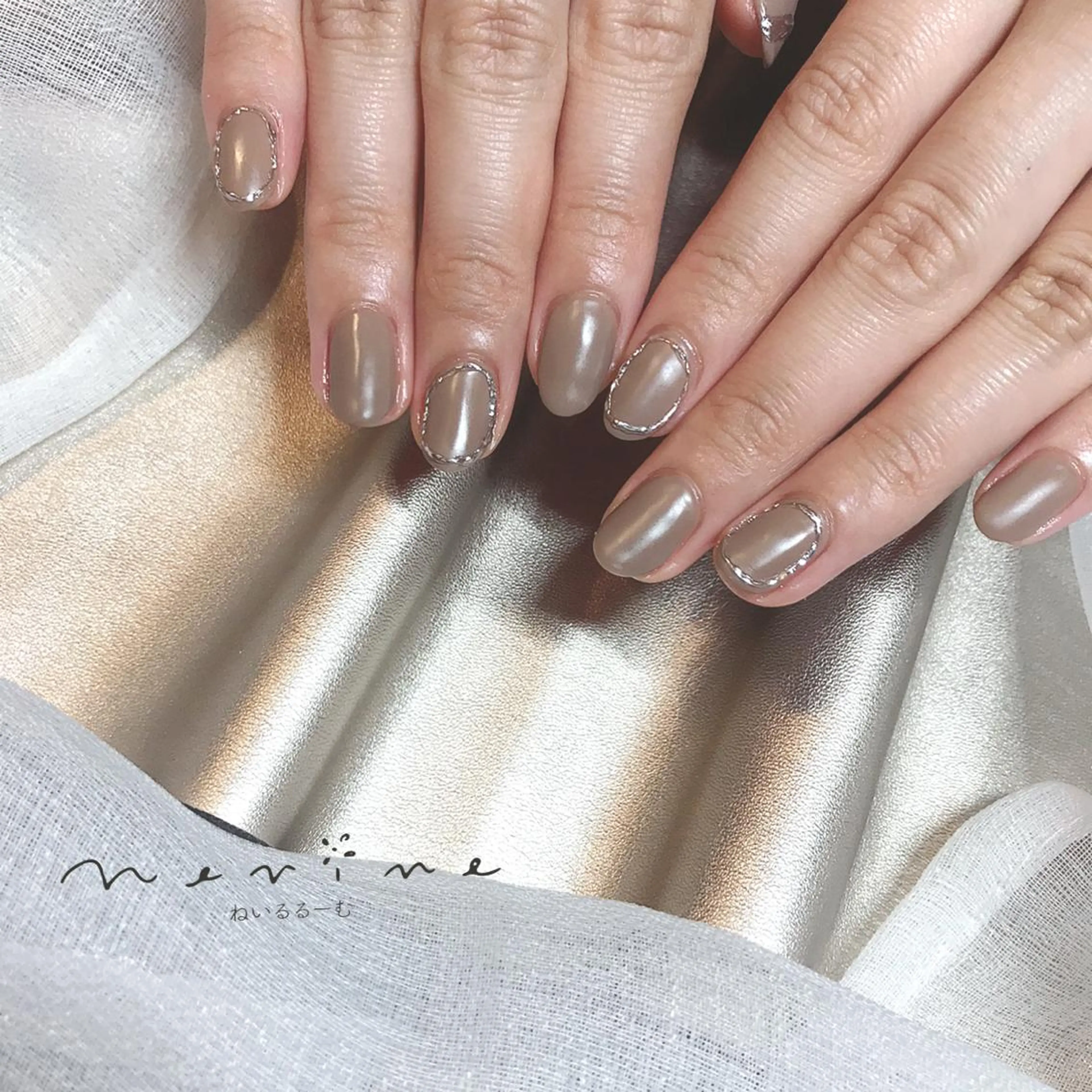 ネイル マットネイル NAILST Naomiのネイルデザイン