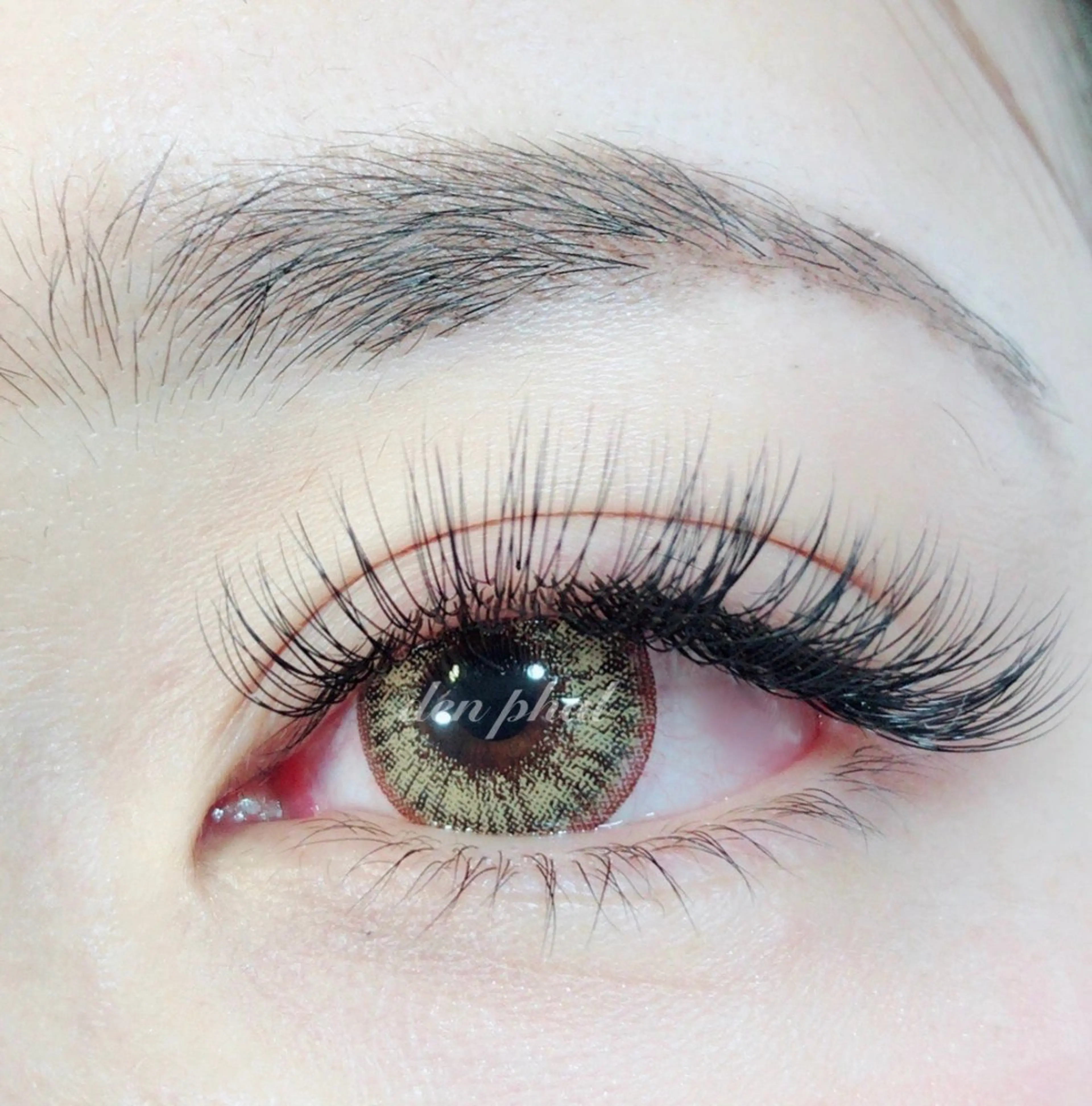 マツエク・マツパ フラットラッシュ マツエク サロンドデンファレ所属・salon de denphal 片岡のマツエク・マツパデザイン