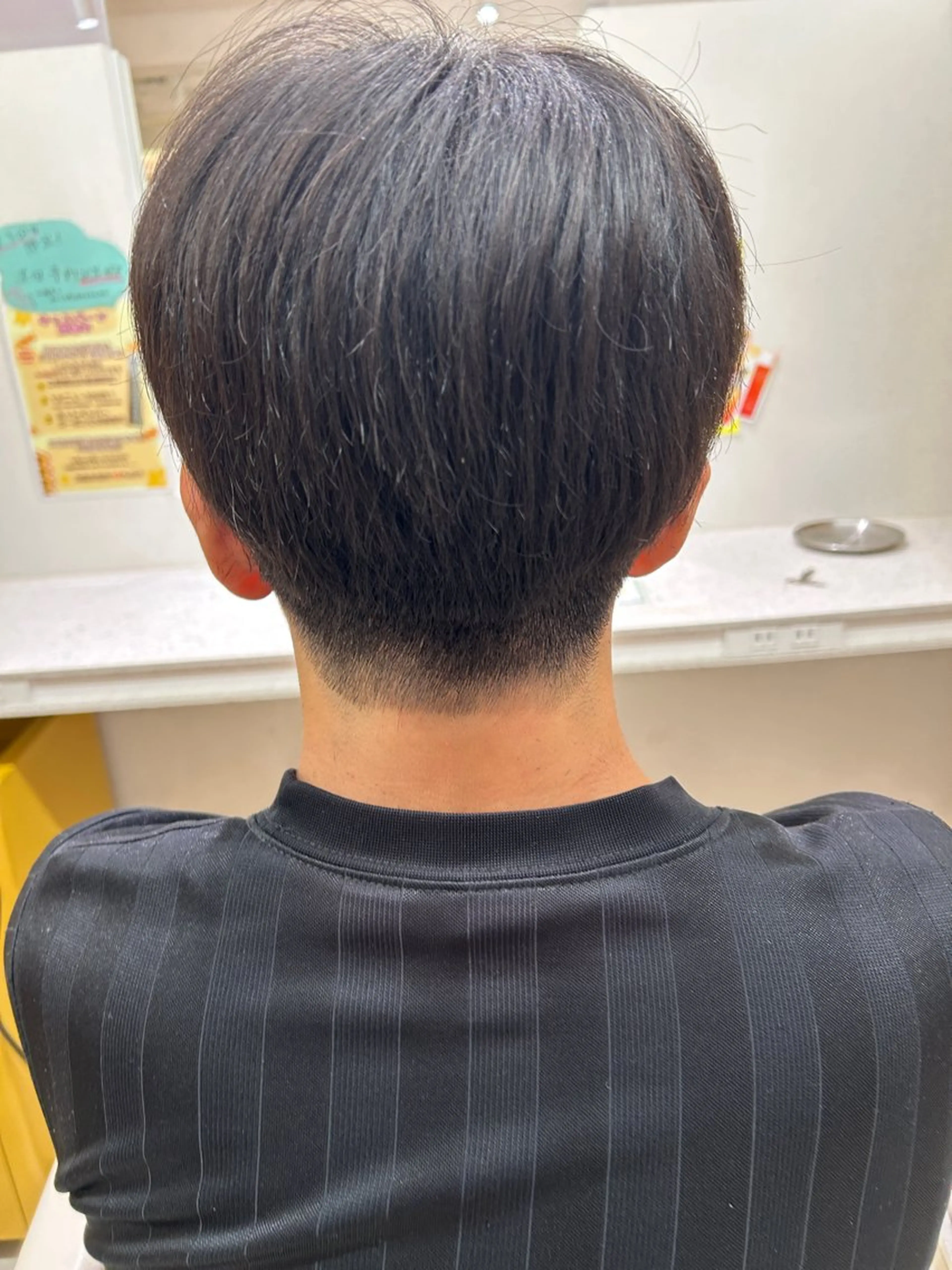 メンズ マッシュ 刈り上げ 野村 拓海のヘアスタイル