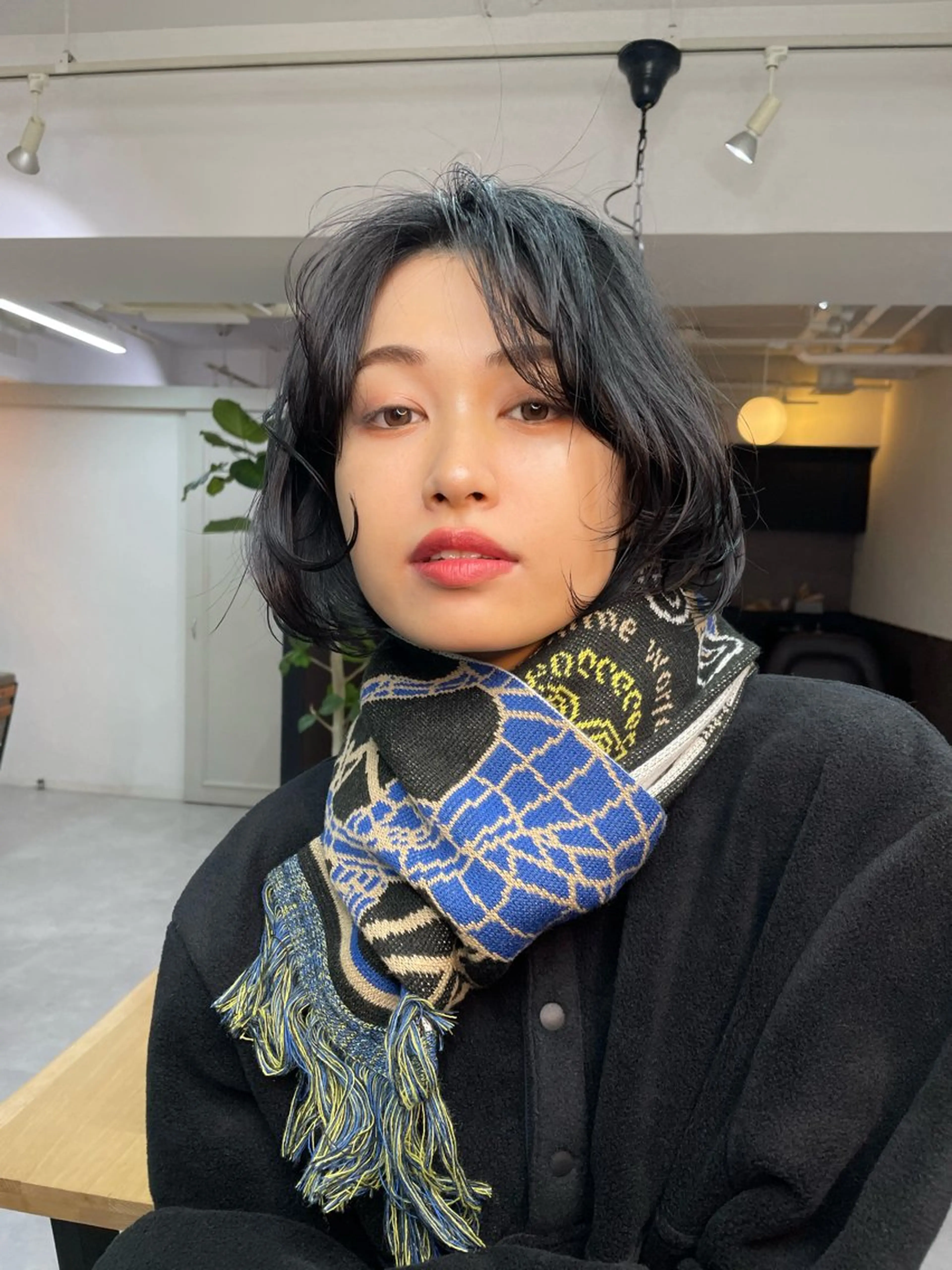 ショート パーマ ボブ カット パーマ パーマ＊ 顔まわり似合わせのヘアスタイル