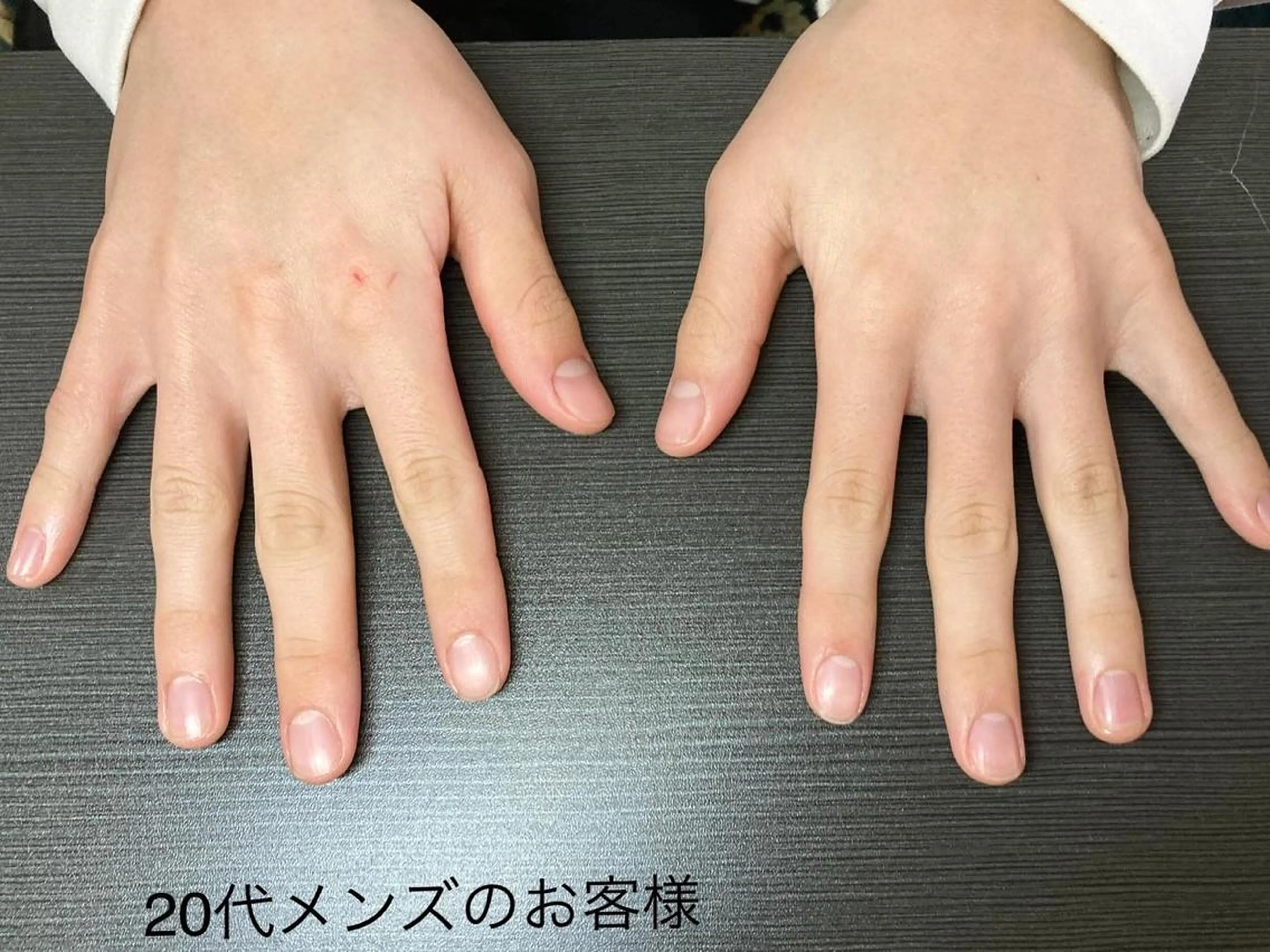 メンズ ネイル メンズネイル ハンドケア＆ネイルケア桃の木所属・ケアリスト🍀 マリユキのネイルデザイン