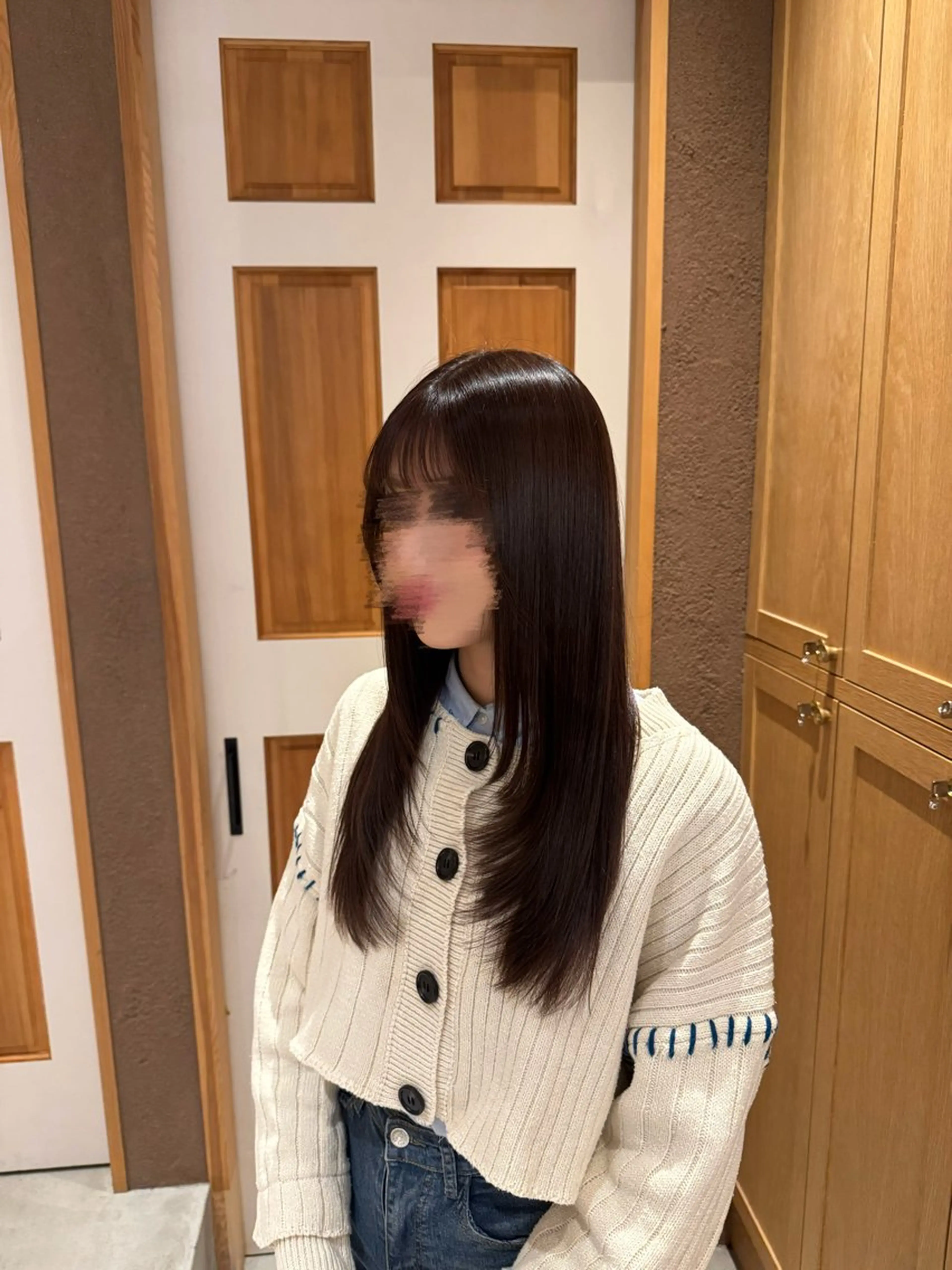 ロング レイヤーカット ラフィスヘアーヴィレ所属・赤羽根 周のヘアスタイル