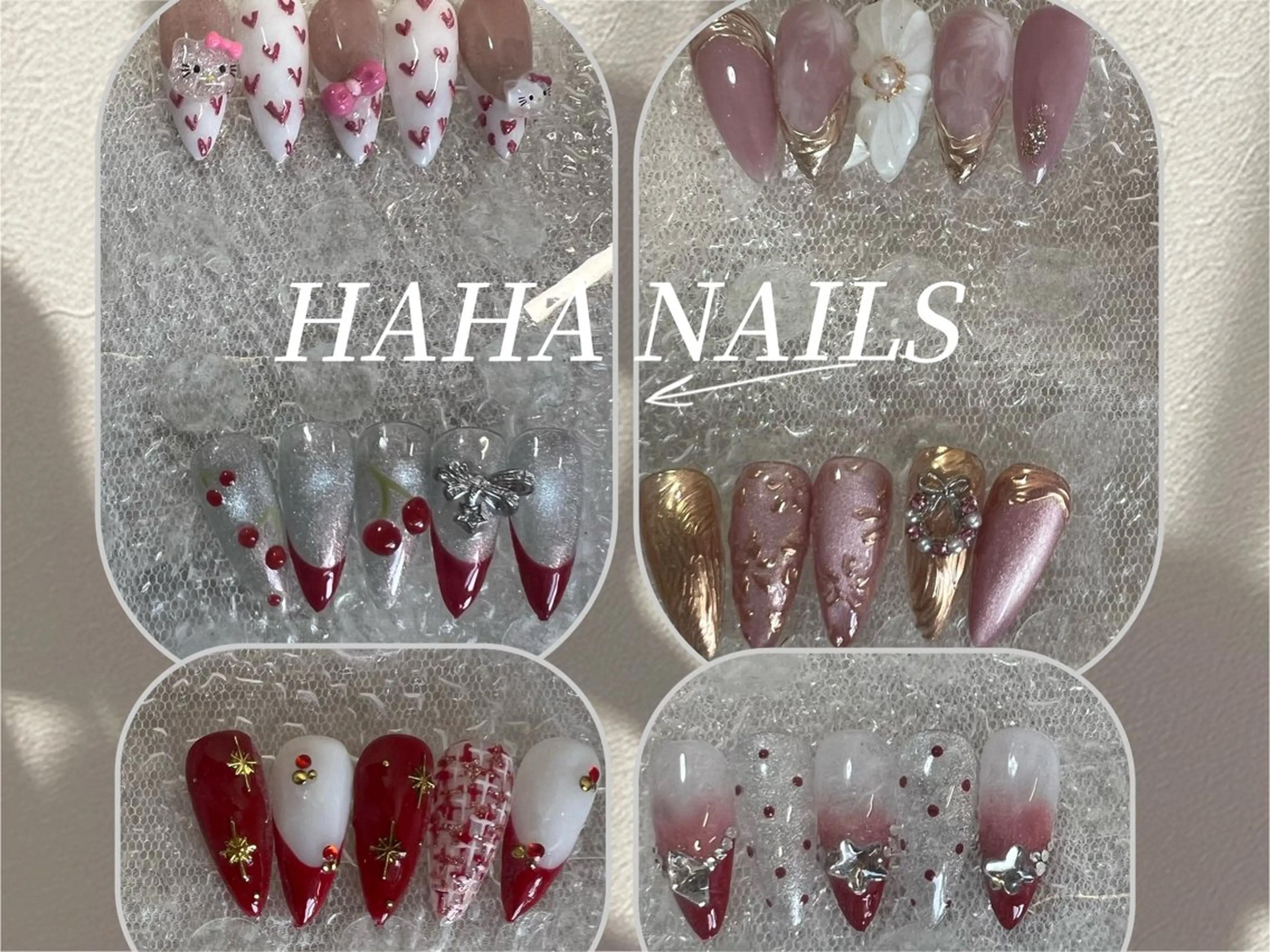 【新年お祝い定額】ゴールド／ボールド系 ￥7980の写真