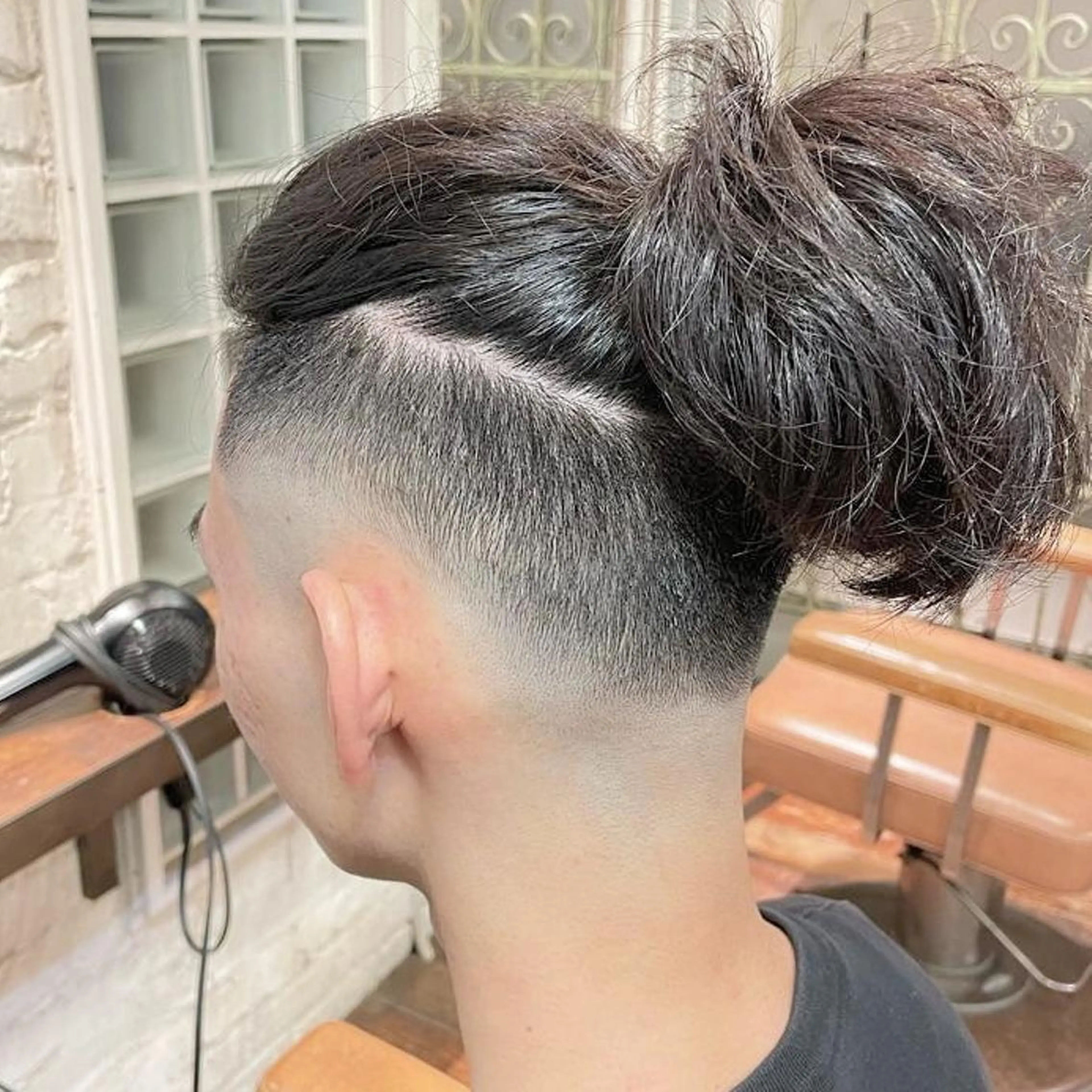 ショート メンズ カット Hair make ONE  008所属・メンズ/フェード/ バーバー/盛山大地のヘアスタイル