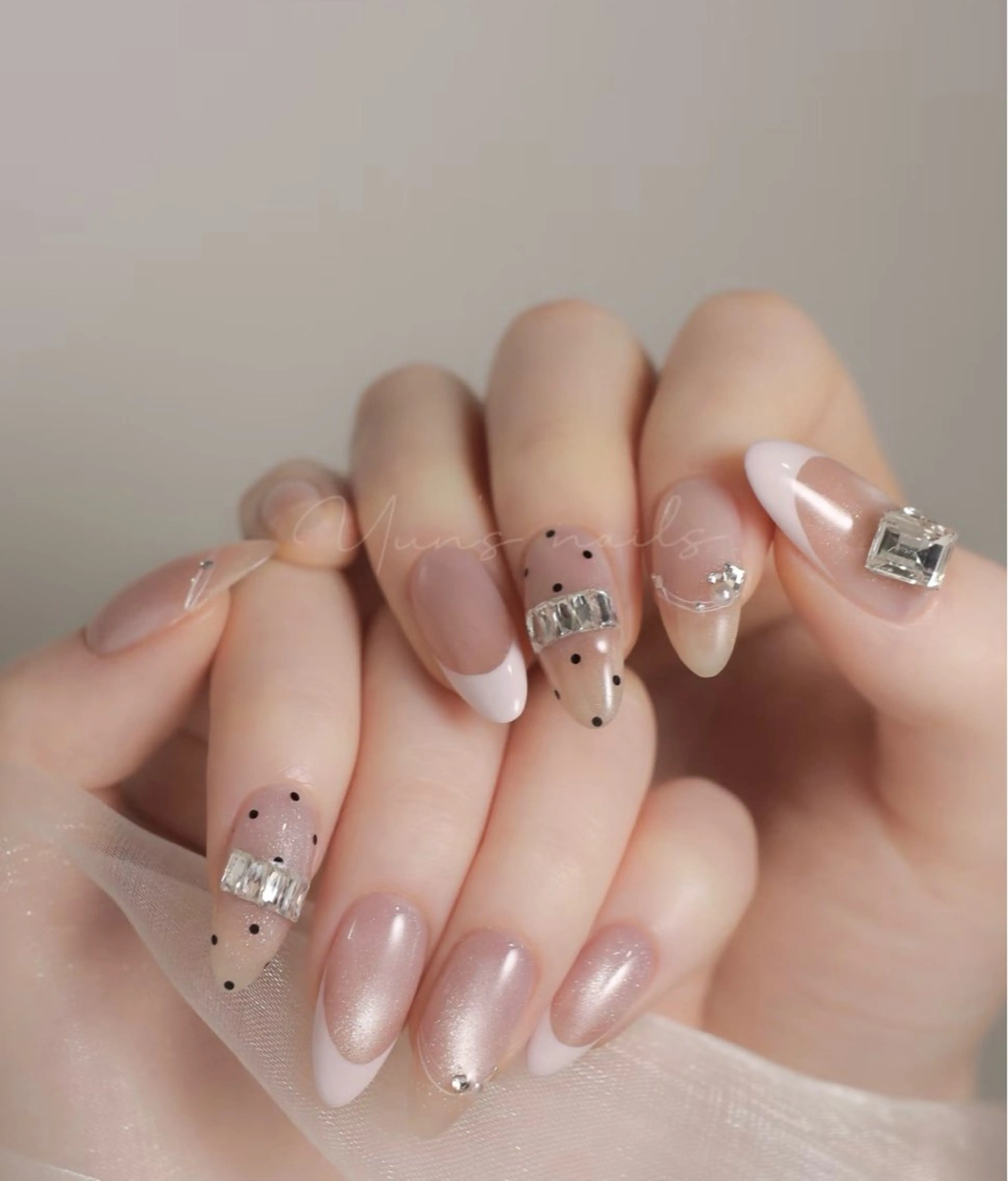 ネイル ハンドネイル パラジェル登録店　Nailsalon Amour  上野湯島店所属・🫧 はる🩵のネイルデザイン