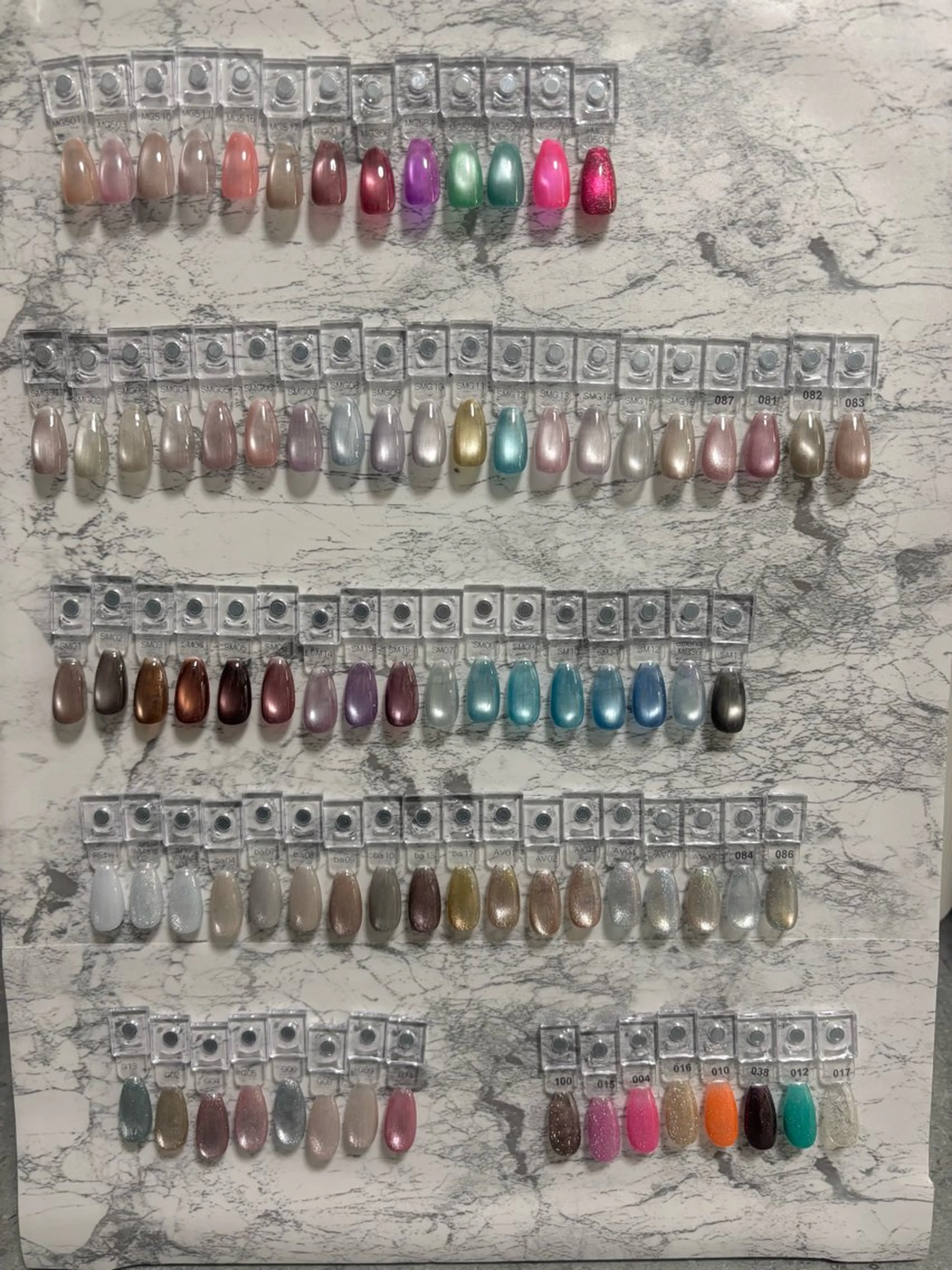 ネイル ラメ(グリッター) マグネットネイル Nail Salon __j  Shinoのネイルデザイン