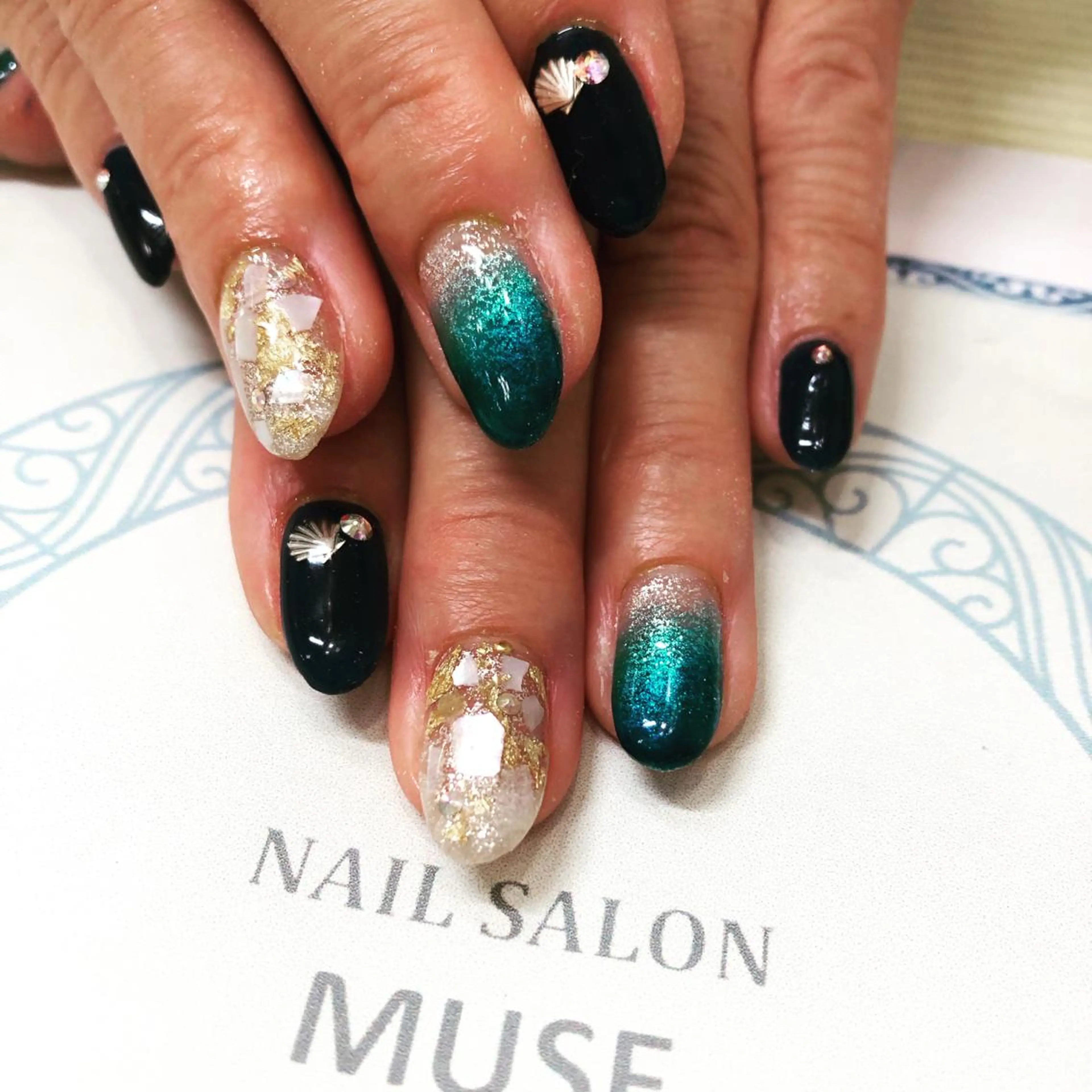 ネイル グラデーション Nail Salon MUSEのネイルデザイン