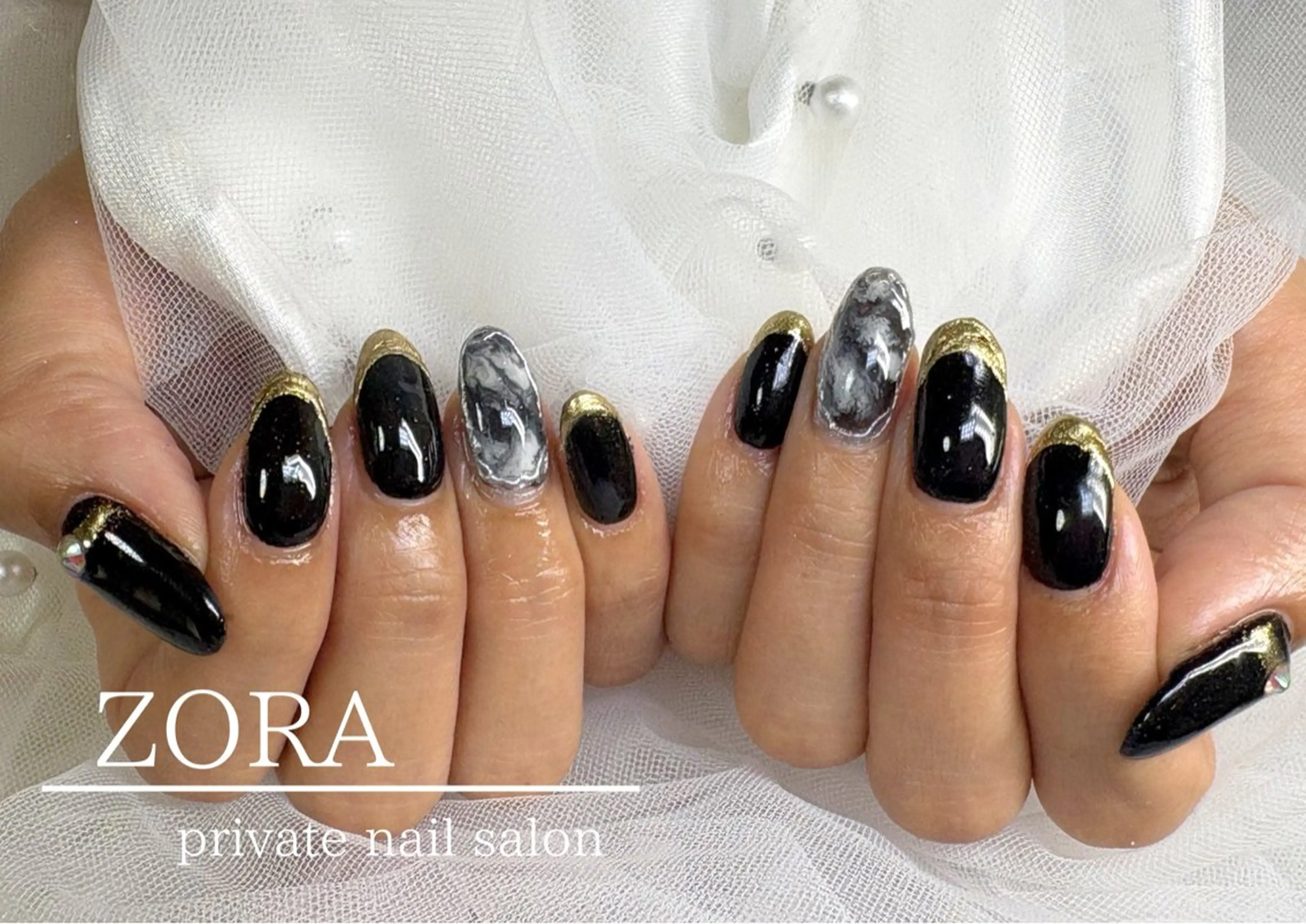 ネイル ハンドネイル ZORA yuのネイルデザイン