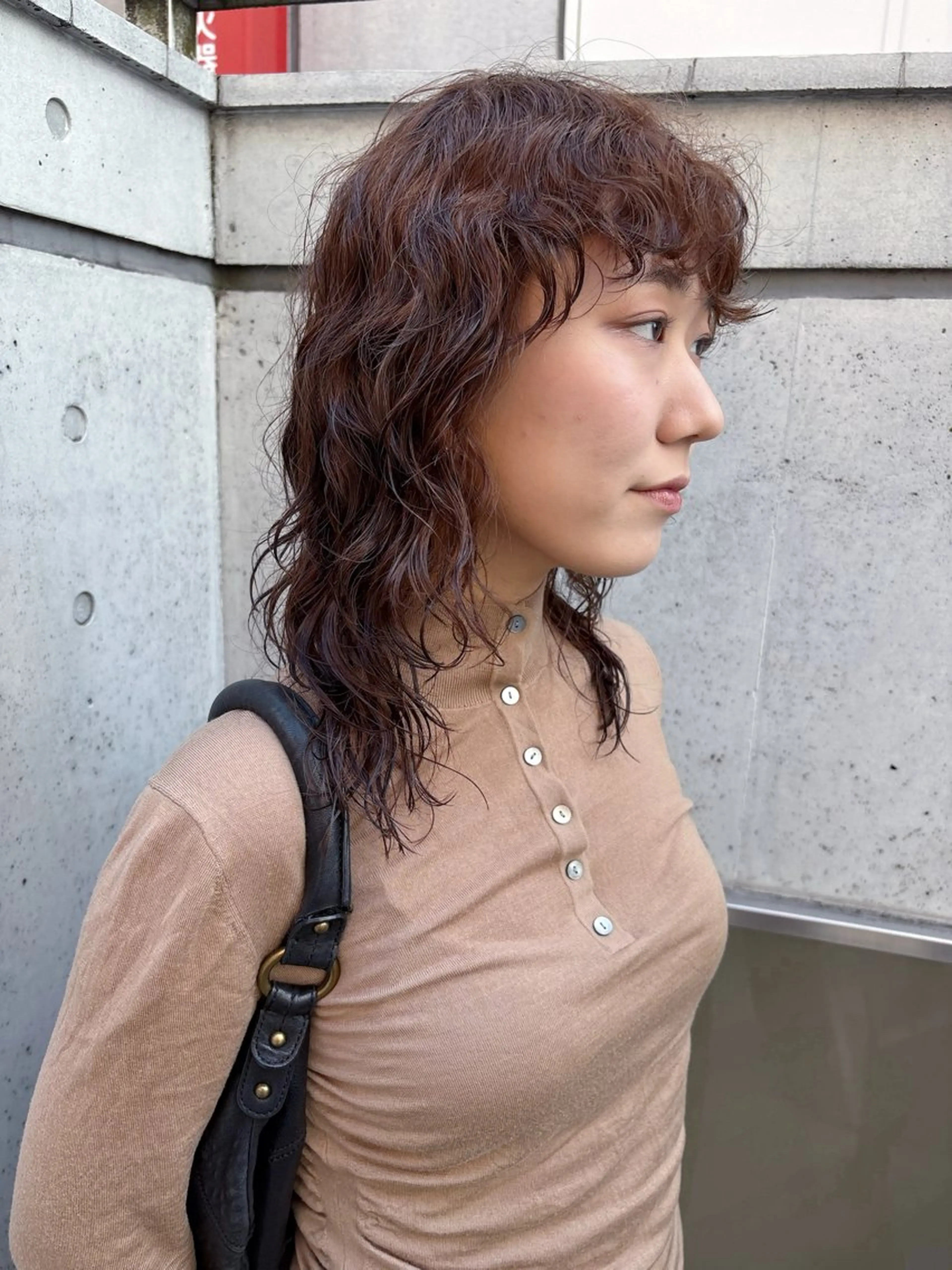 セミロング パーマ Juno所属・萩本 直紀のヘアスタイル