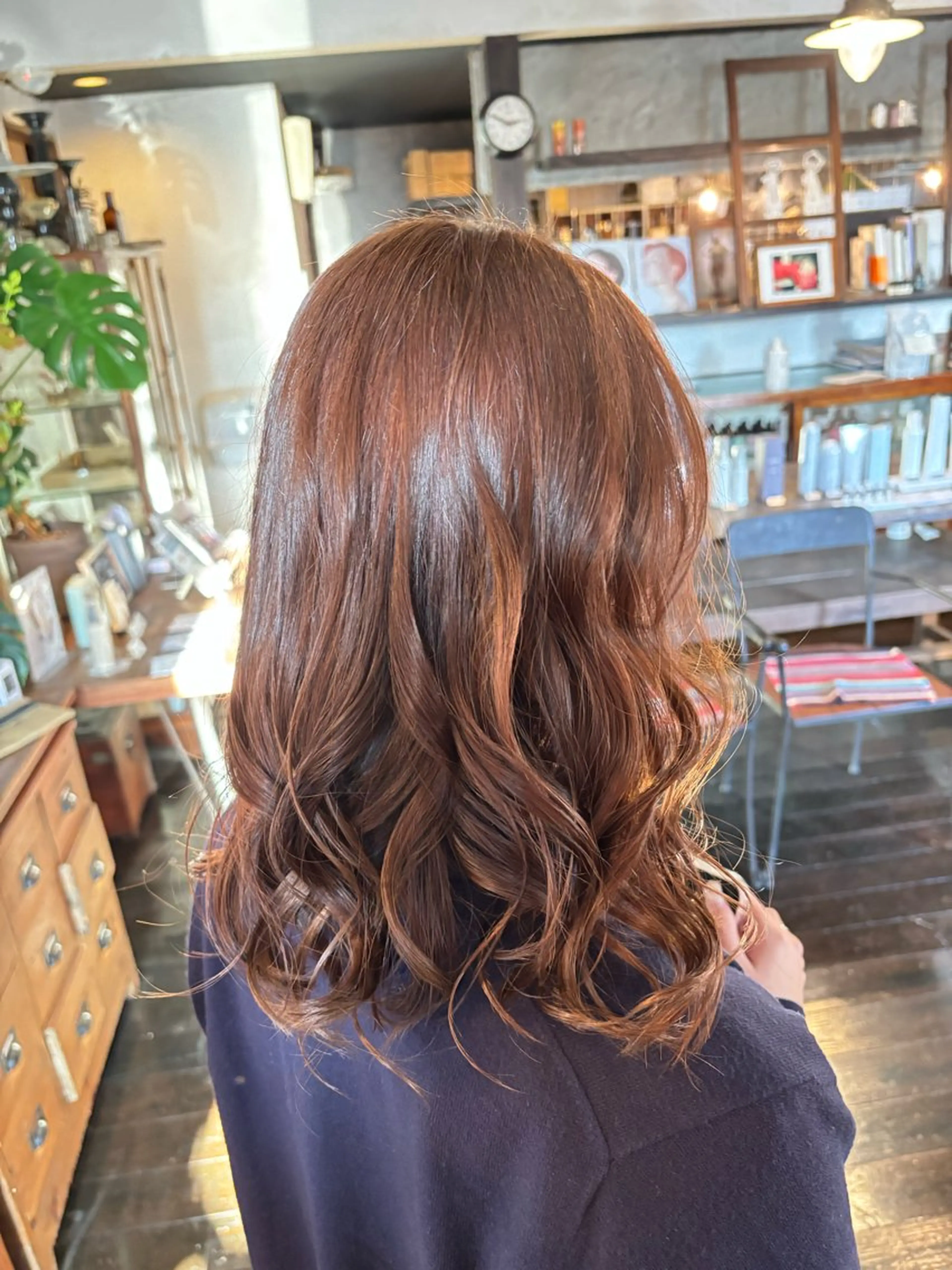 ミディアム カラー ヘアカラー 🎀くがや あいり🎀のヘアスタイル