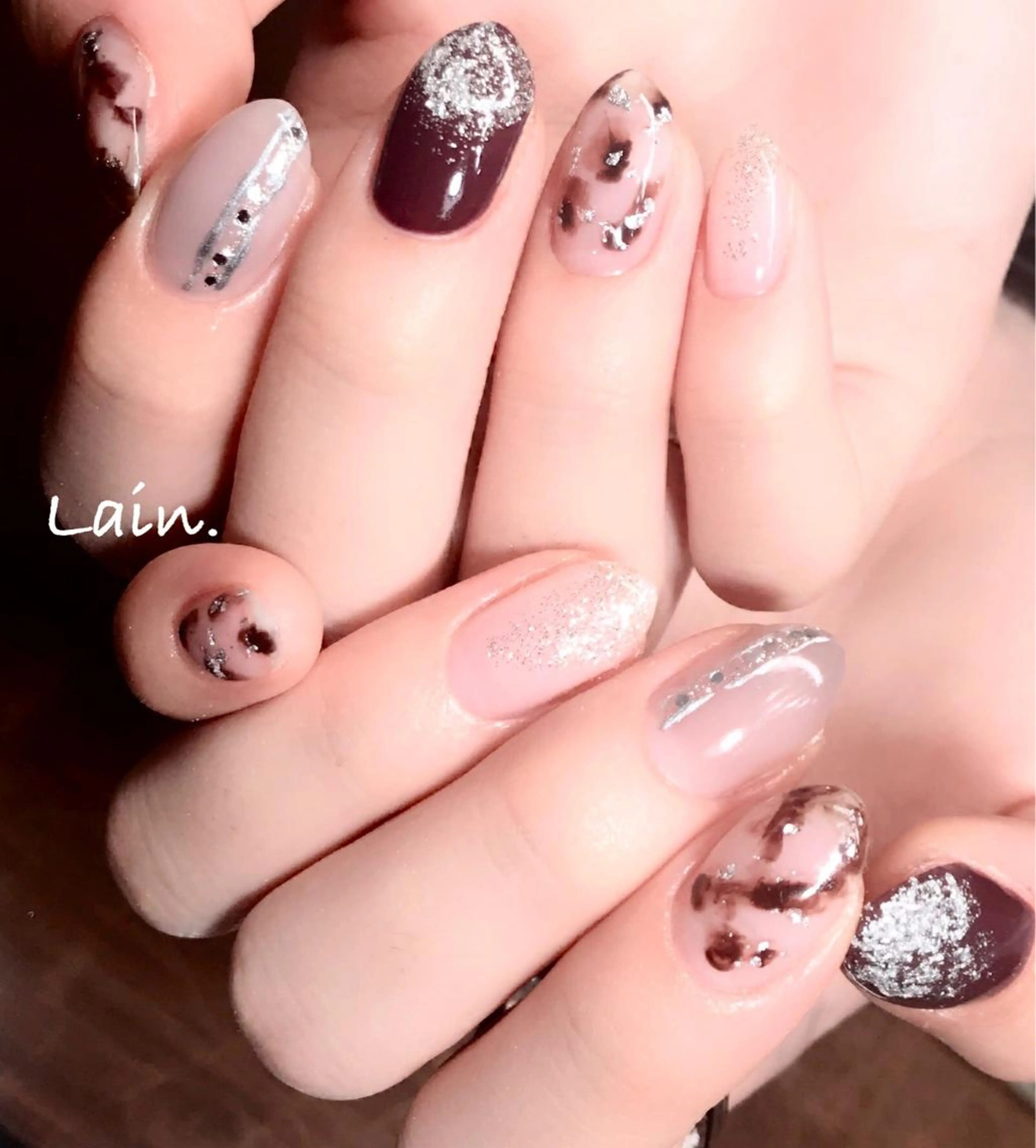 ネイル Liennail 持込デザインやり放題のネイルデザイン