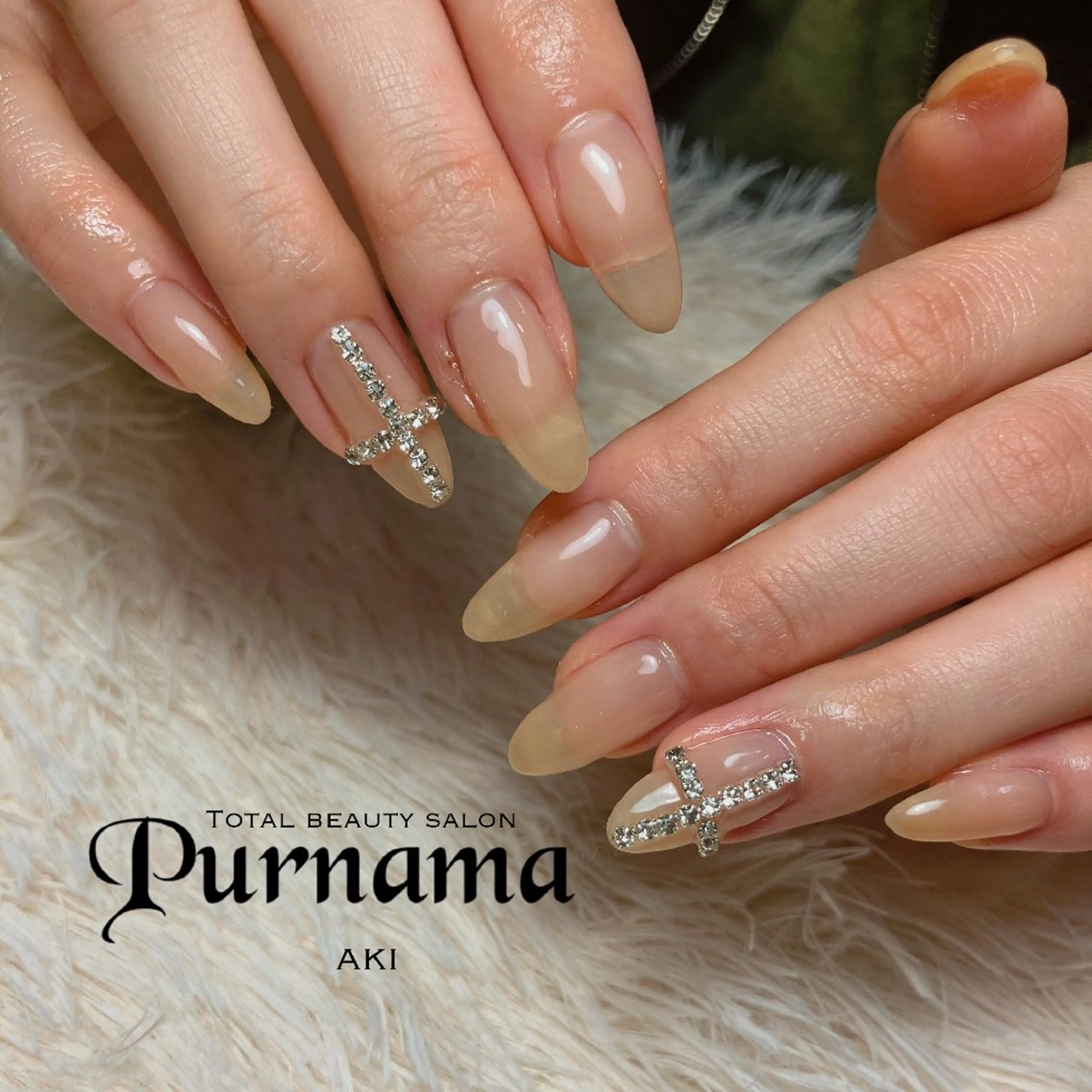 ネイル ハンドネイル Purnama あきのネイルデザイン