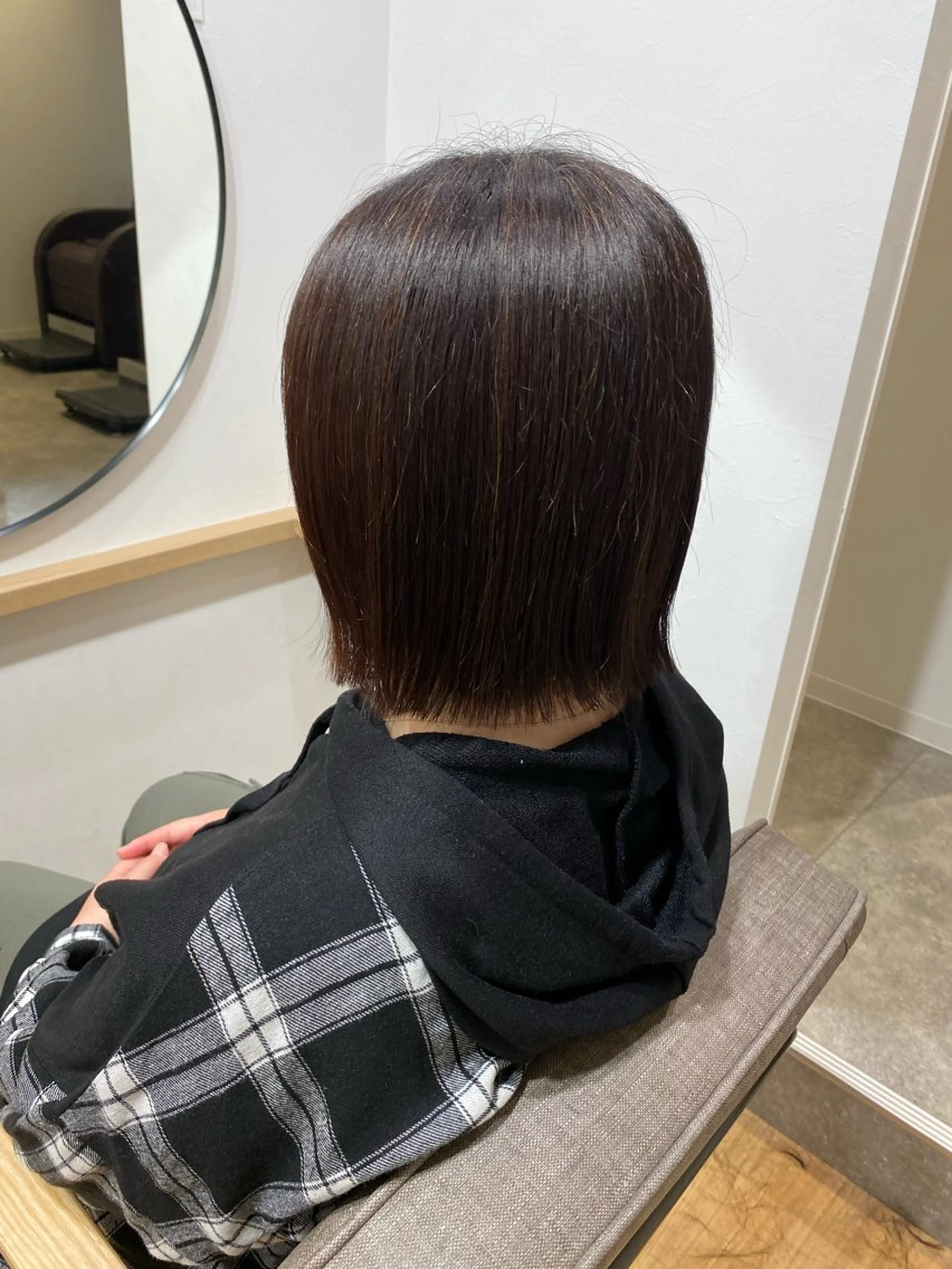 ショート akane/ 縮毛矯正/暖色のヘアスタイル