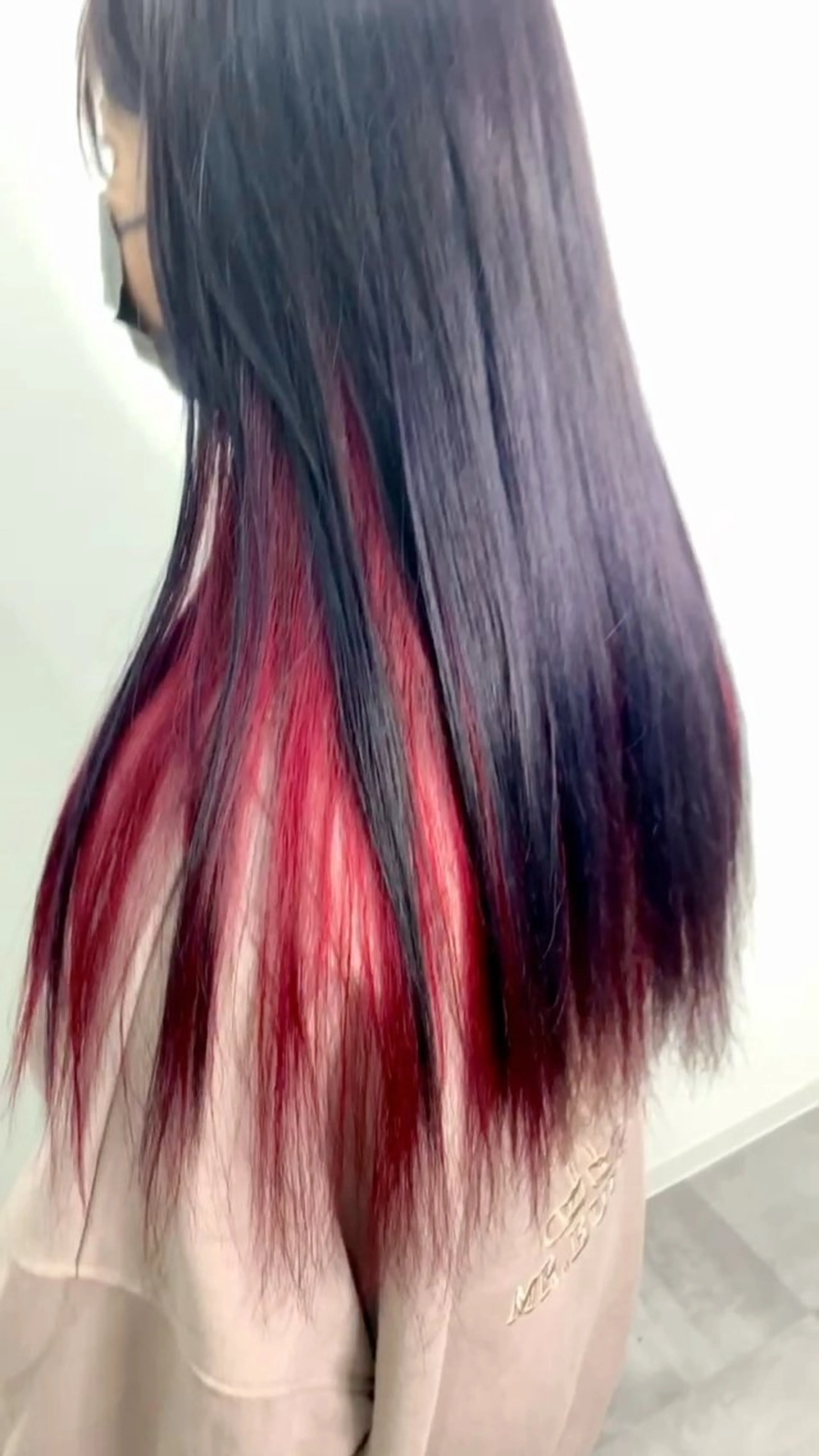 ロング カラー ヘアカラー トリートメント 中本 達也のヘアスタイル