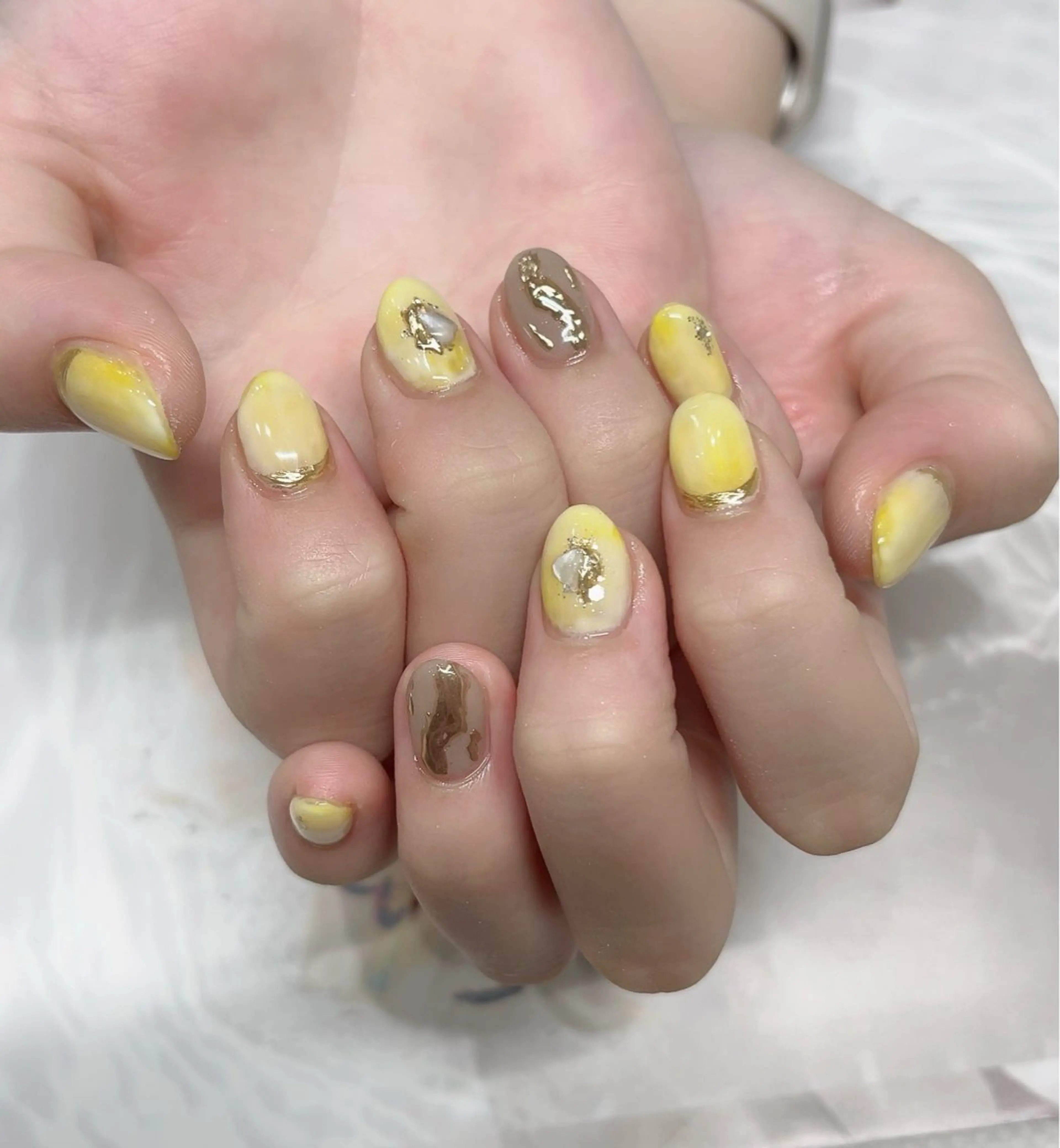 ネイル ハンドネイル M's Beautysalon所属・M's 新小岩  Yunaのマツエク・マツパデザイン