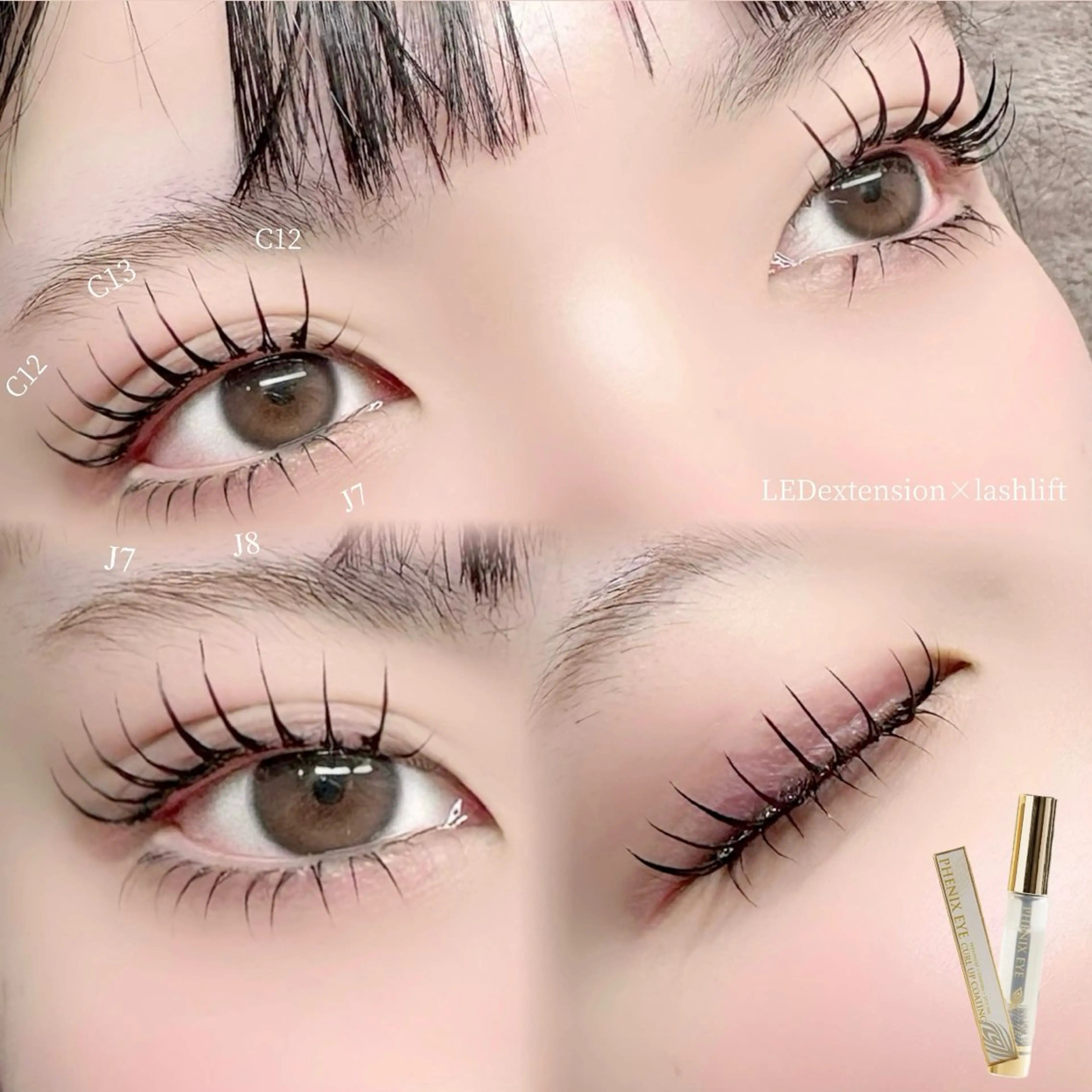 マツエク・マツパ EYELA仙台広瀬通店所属・EYELA 花音のマツエク・マツパデザイン