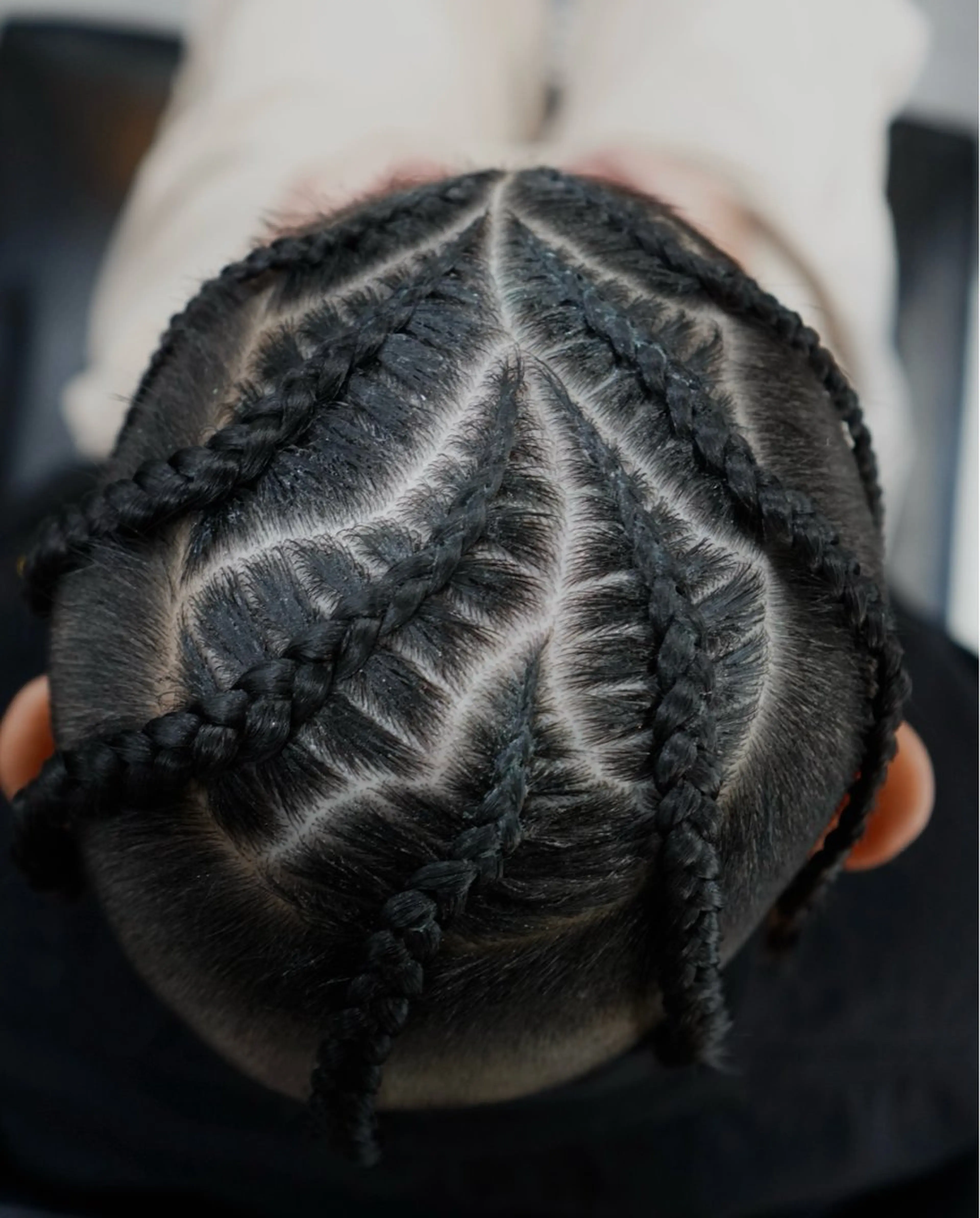 ロング メンズ ZUG2WANG所属・💈桜士郎💈 アフロ/コーンローのヘアスタイル