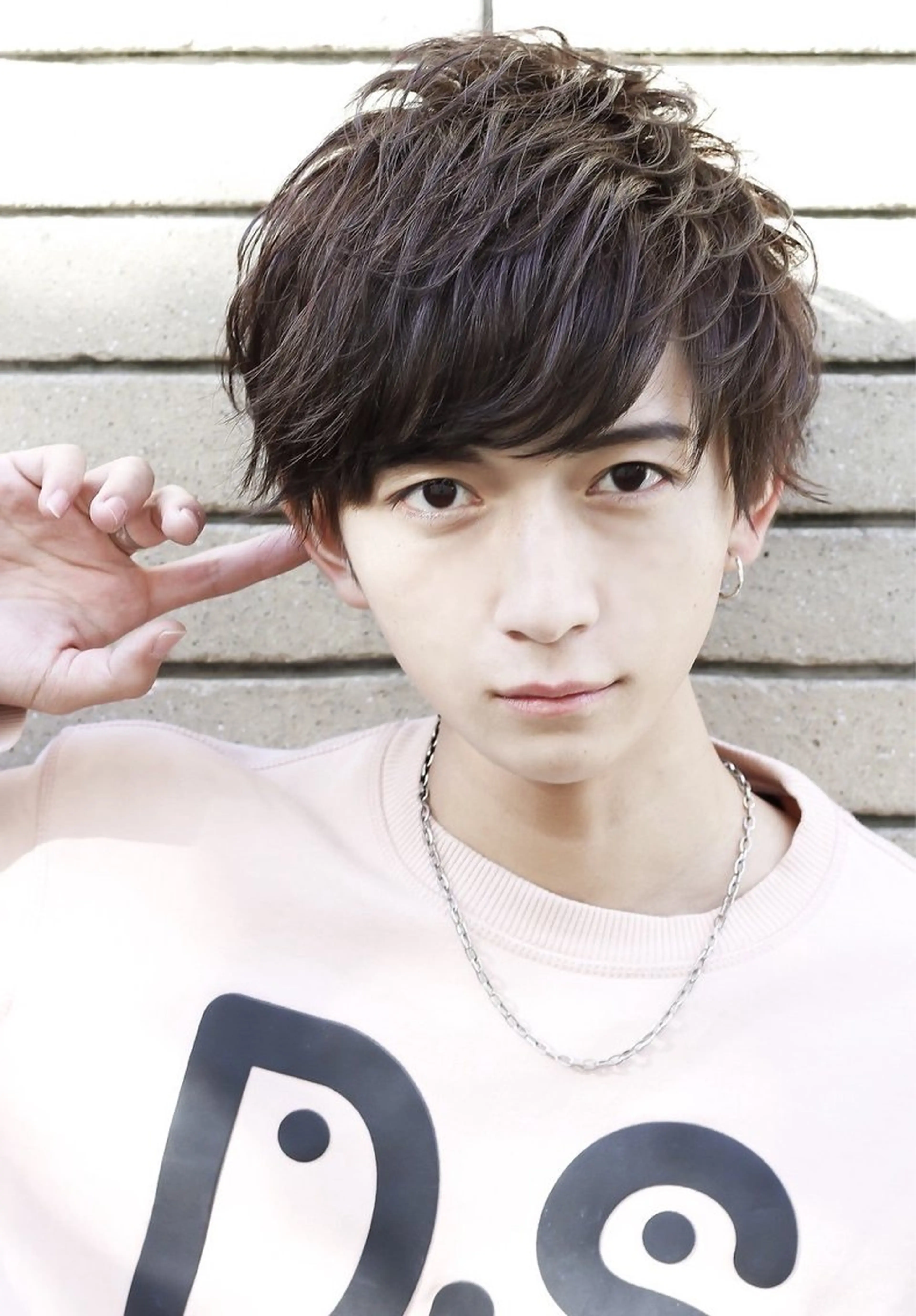 パーマ メンズ s mのヘアスタイル