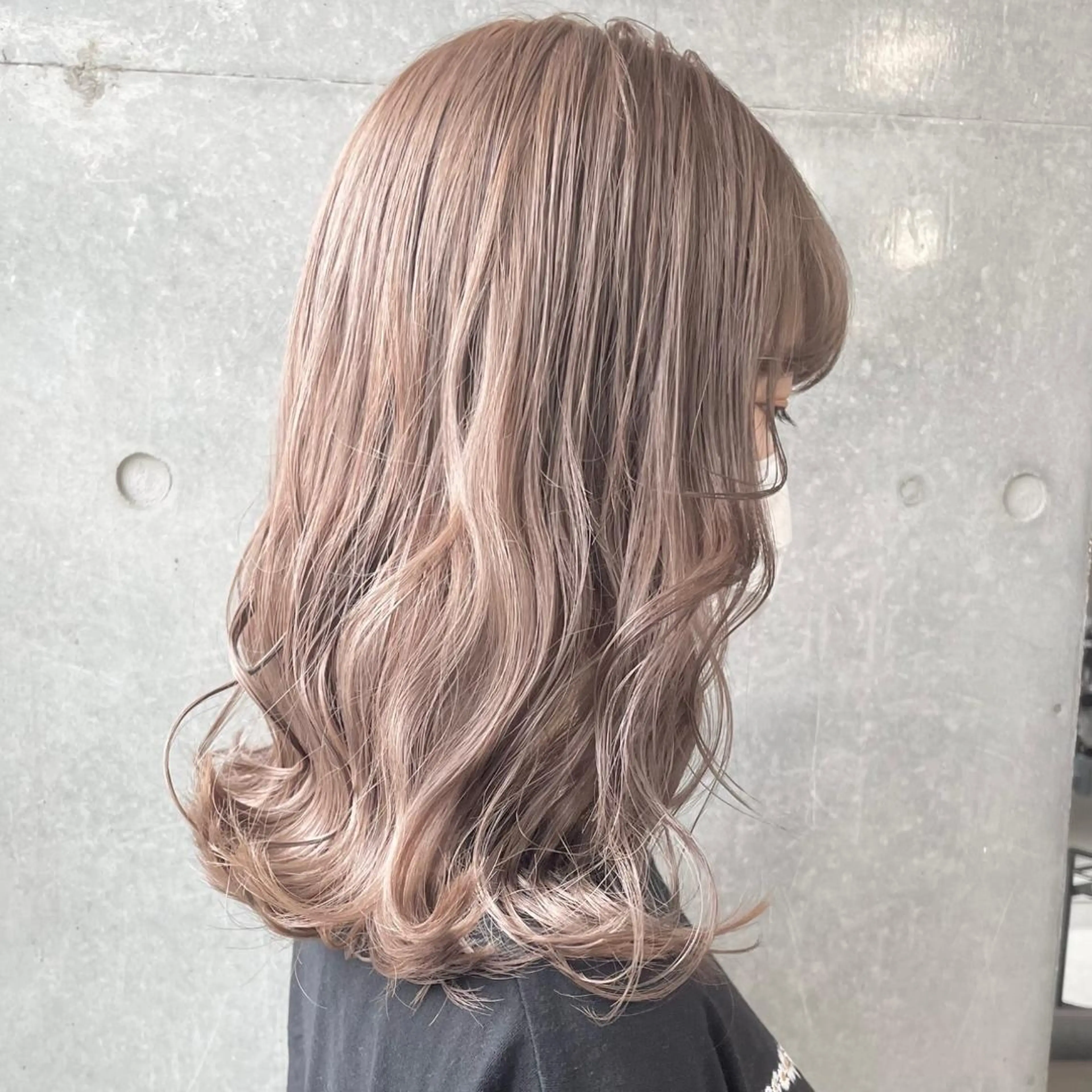 ミディアム カラー ヘアアレンジ メンズ キッズ カット ヘアカラー トリートメント ヘアセット お悩み解決美容師 💐AMIのヘアスタイル