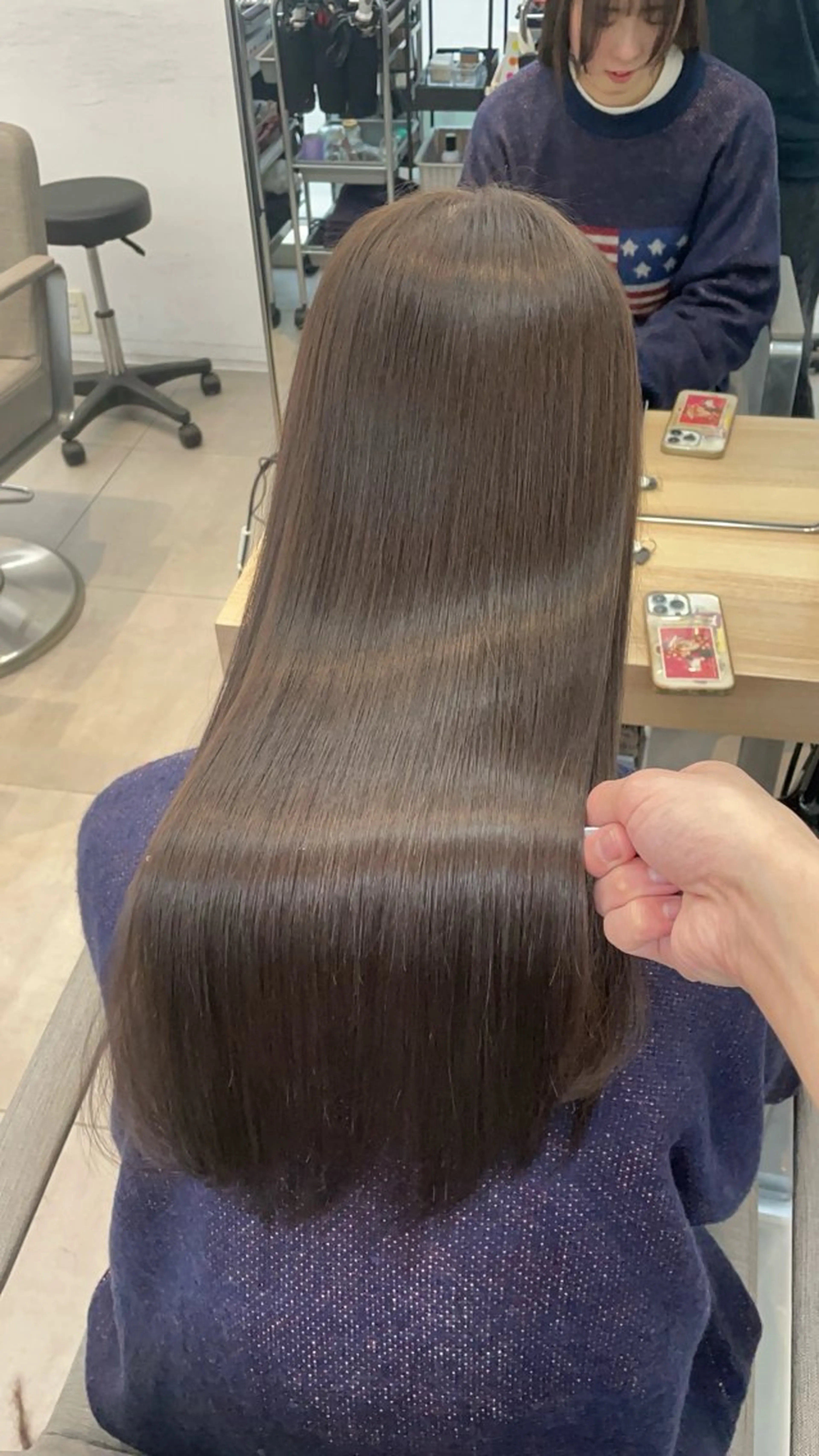 ロング カラー 髪質改善 カット ヘアカラー トリートメント ✨髪質改善✨美髪 矯正🫧小泉のヘアスタイル