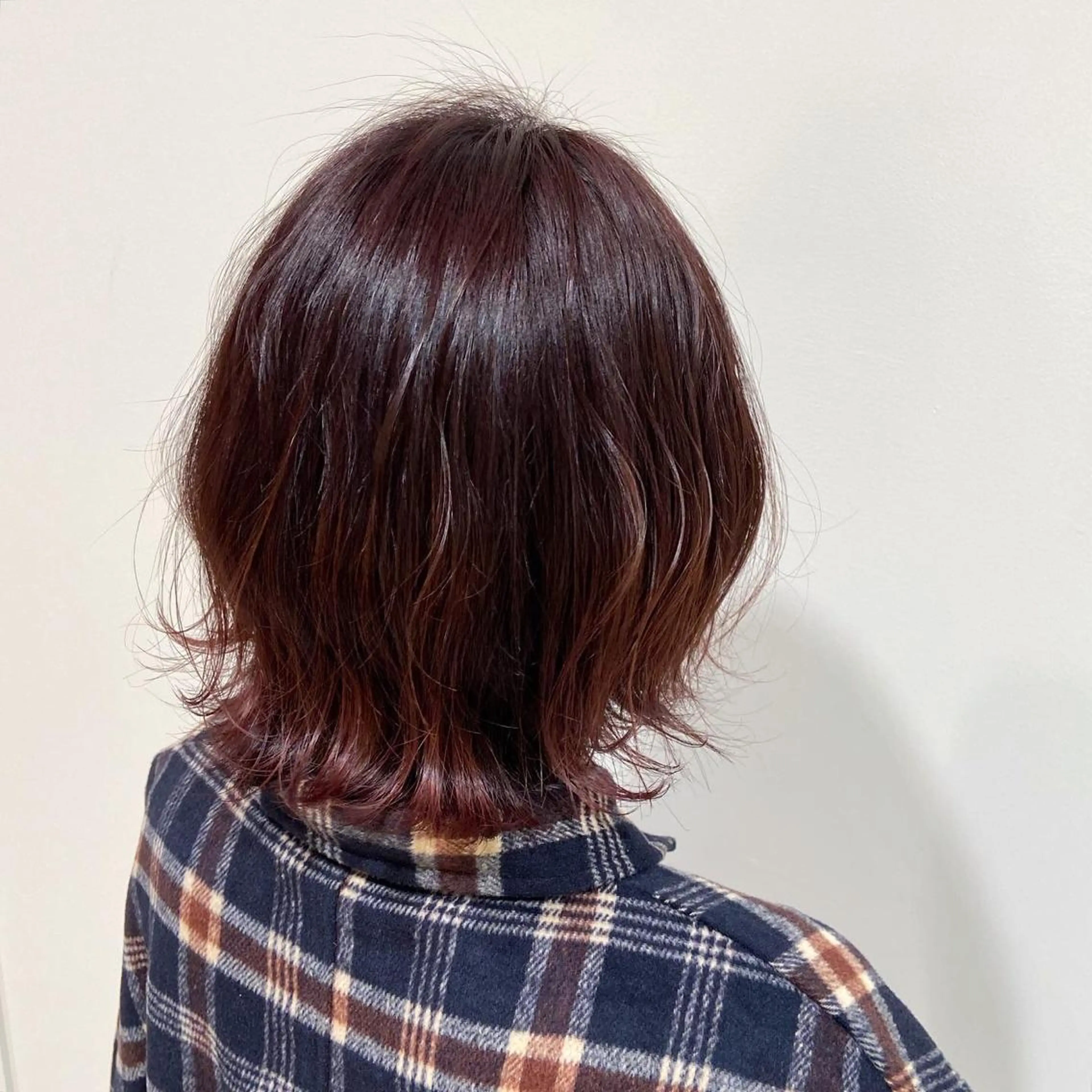 ミディアム カラー グラデーションカラー ピンクカラー ピンクパープル パープルカラー y.s.h所属・ハイトーンカラー🌈 メンズパーマ鈴木康平のヘアスタイル