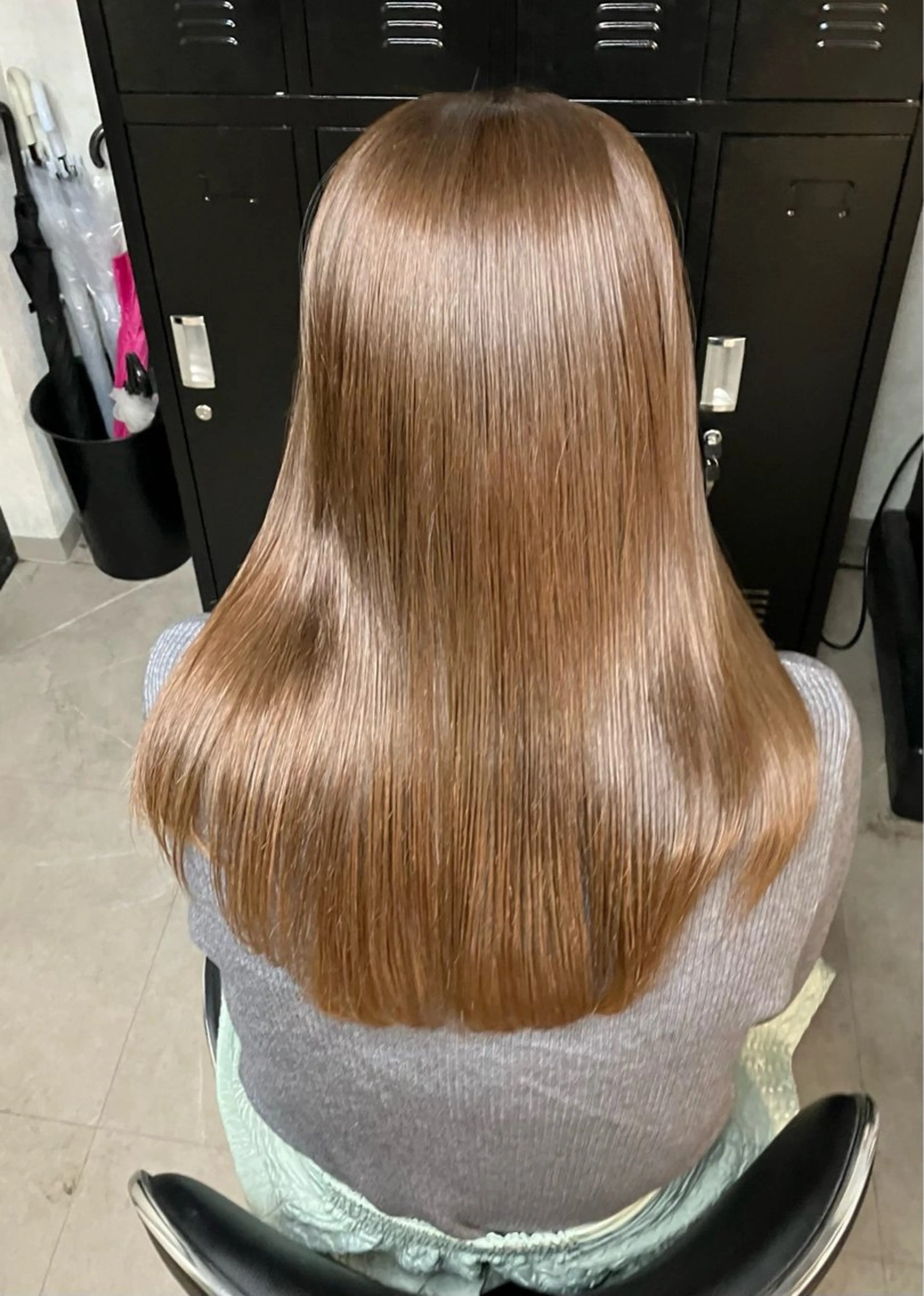 ロング カラー 新宿/縮毛矯正/ カラー/羽生沢のヘアスタイル