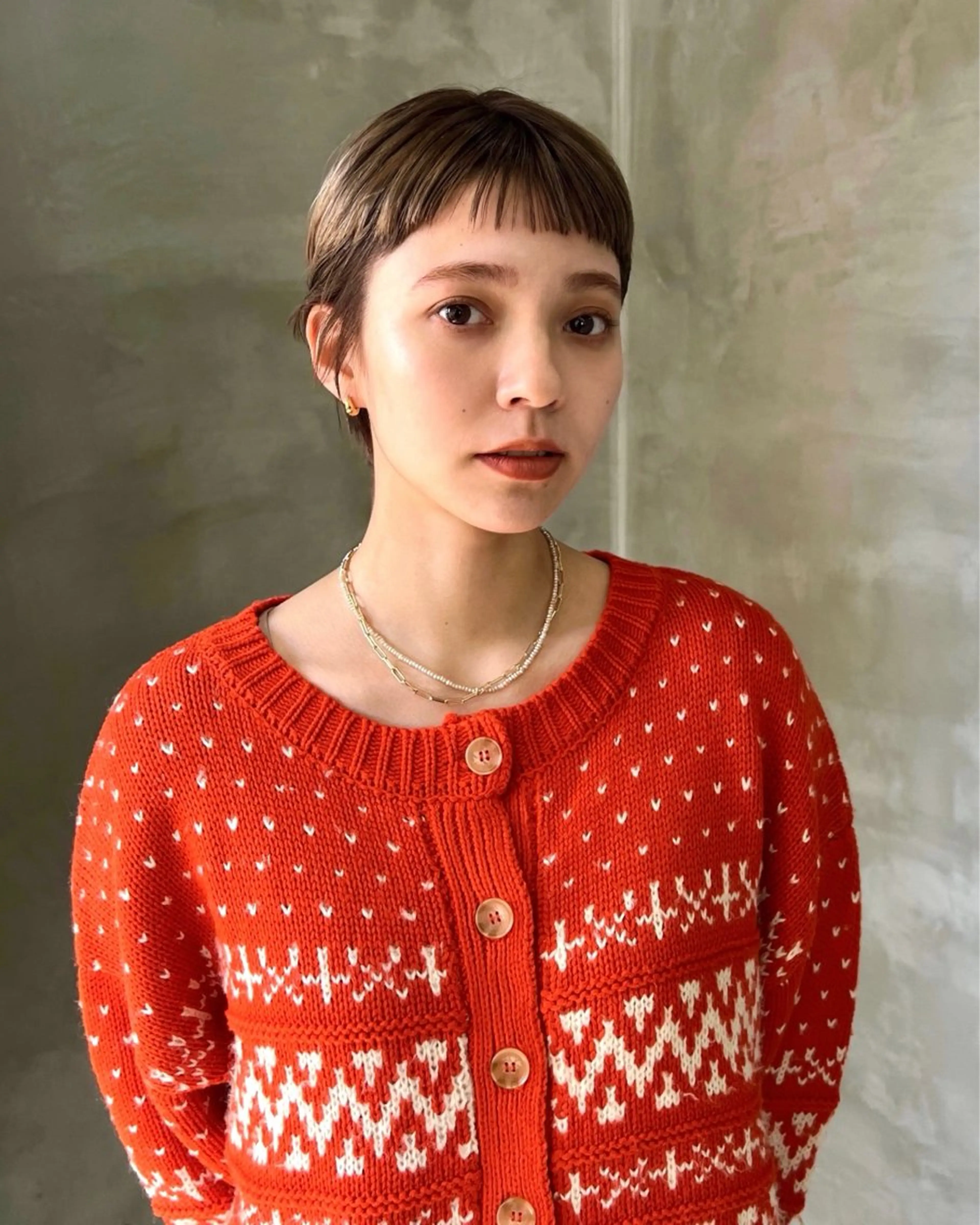 ショート カラー デザイン/レイヤー Kaito🐩/栄のヘアスタイル