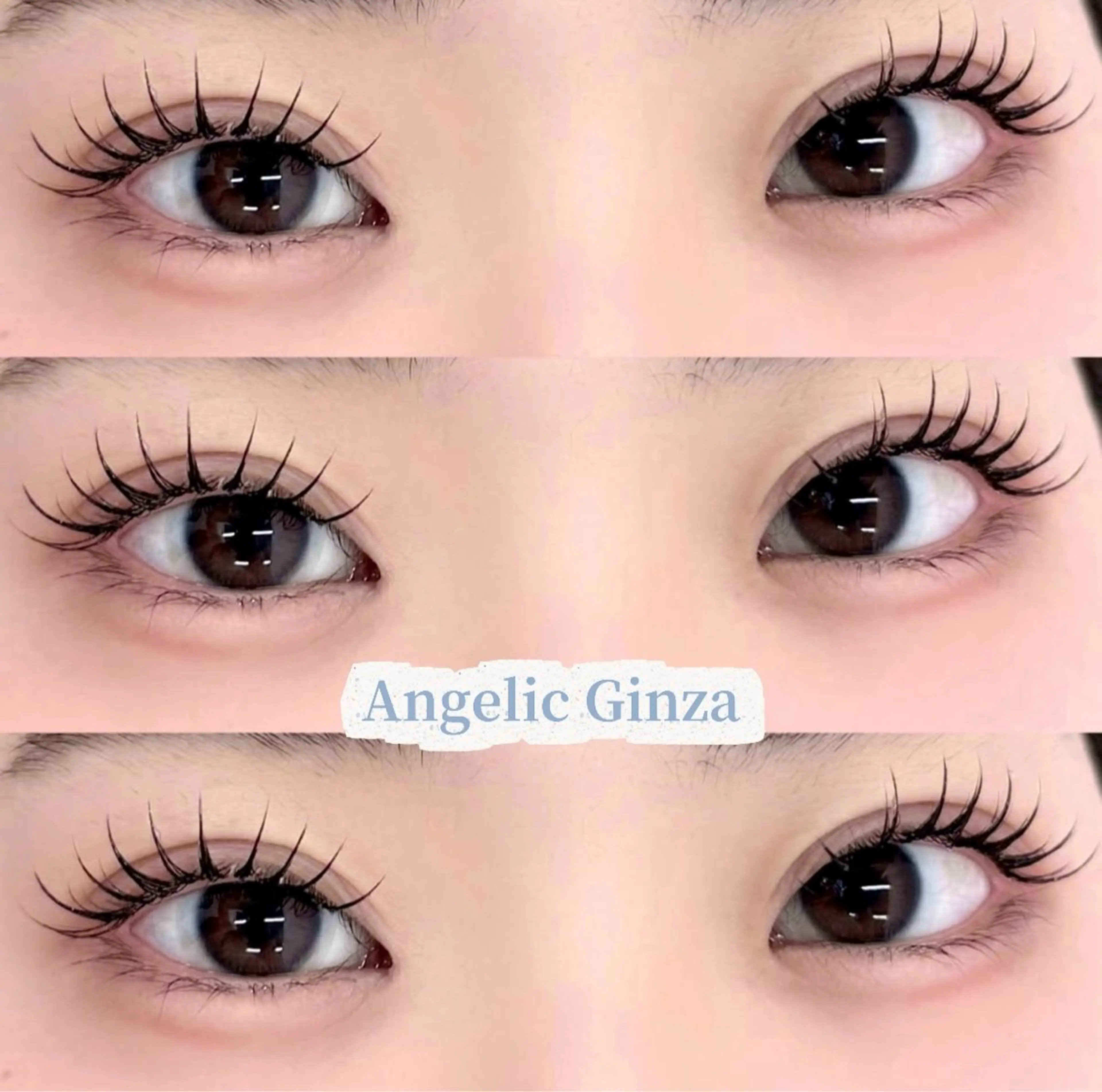 流行って束感parisienne+flat100】パリジェンヌラッシュ+100本マツエクの写真