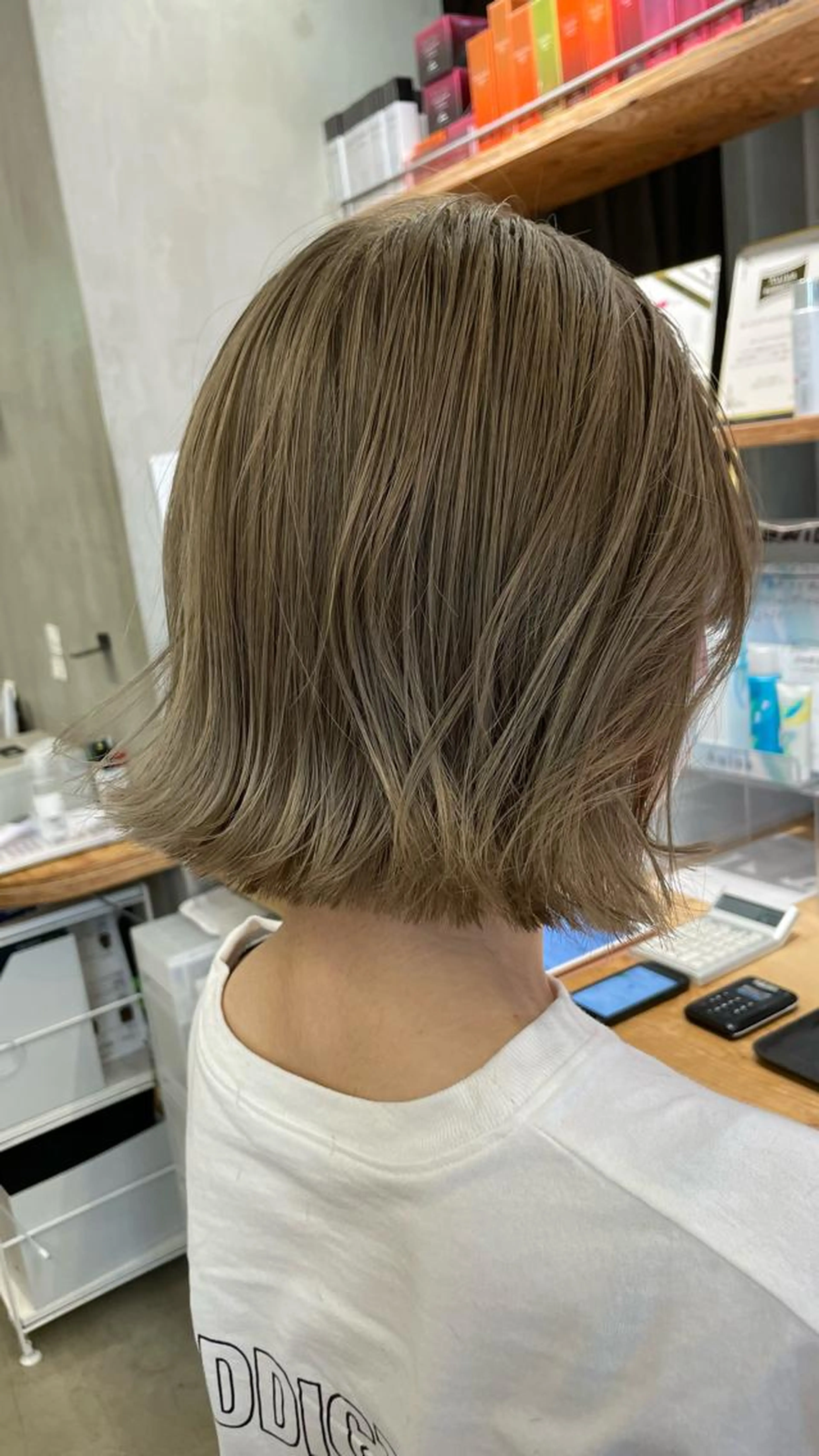 ツヤツヤ炭酸泉カラー➕カット🌷の写真