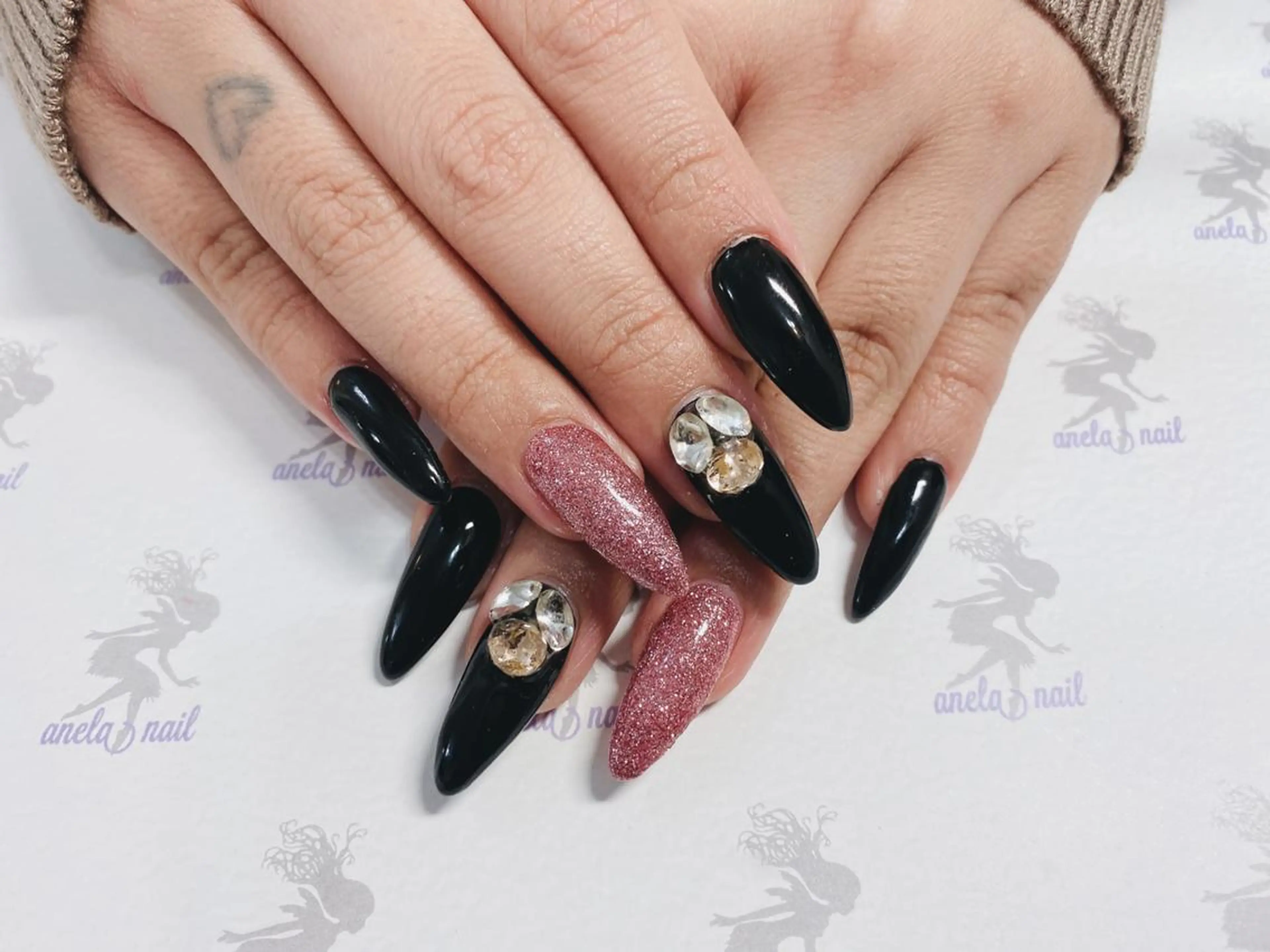 ネイル スカルプネイル anelanail ネイリストのネイルデザイン