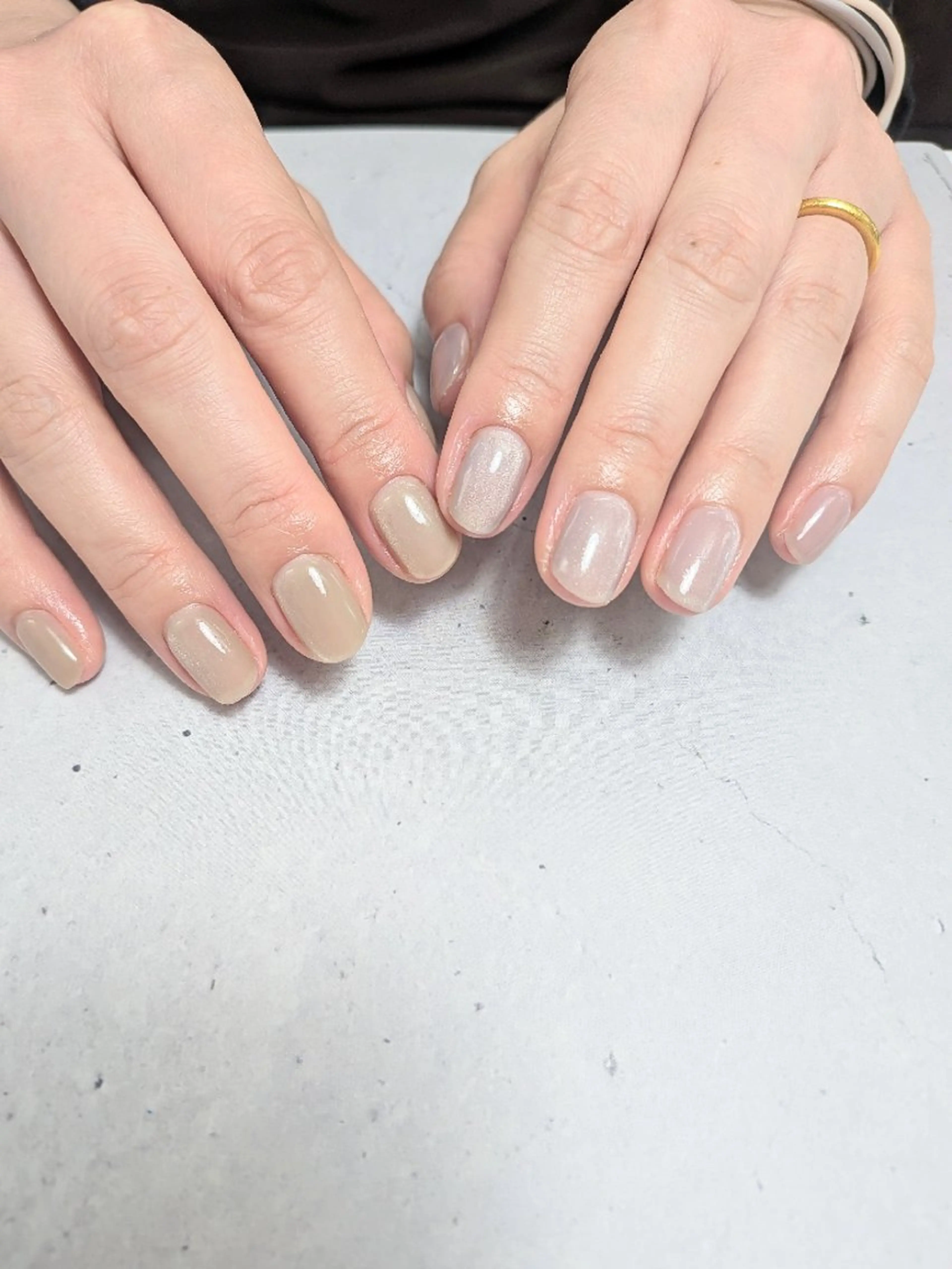 ネイル ニュアンスネイル nail salon elm.所属・nail salon elm. まゆこのネイルデザイン