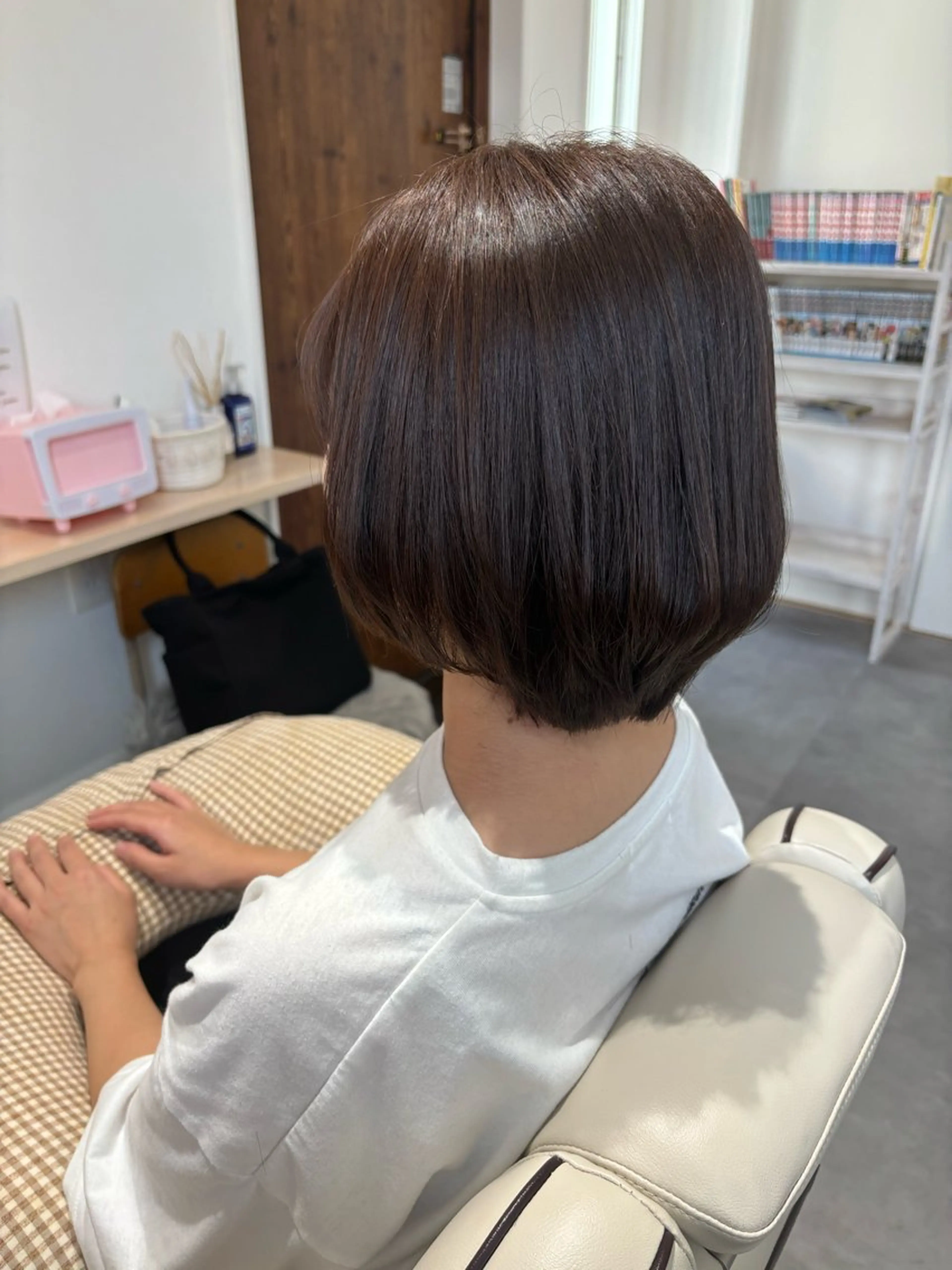 ショート カラー 似合わせカット utatane /髪質改善サロンのヘアスタイル