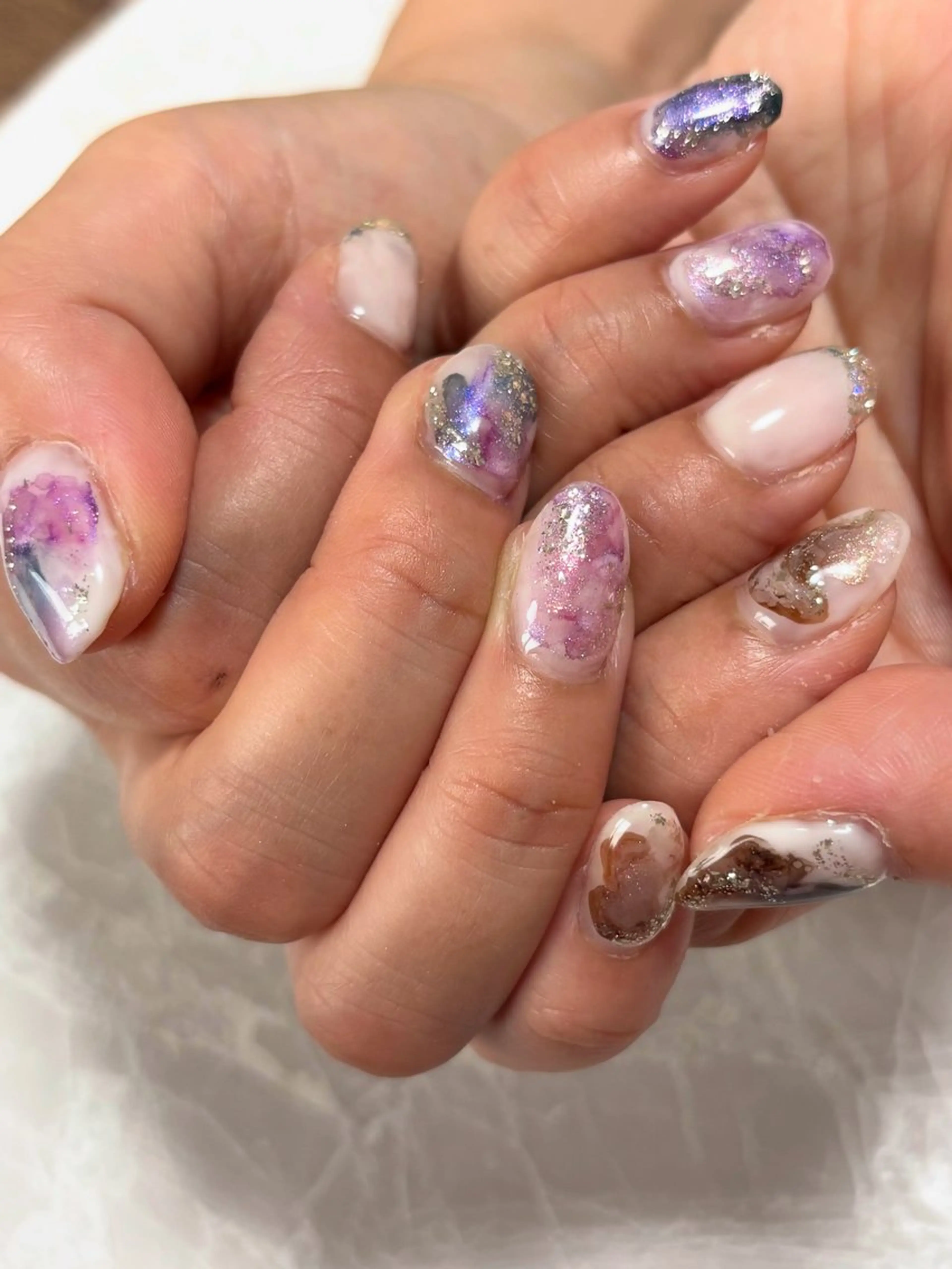 ネイル ハンドネイル 茂野 恵のネイルデザイン