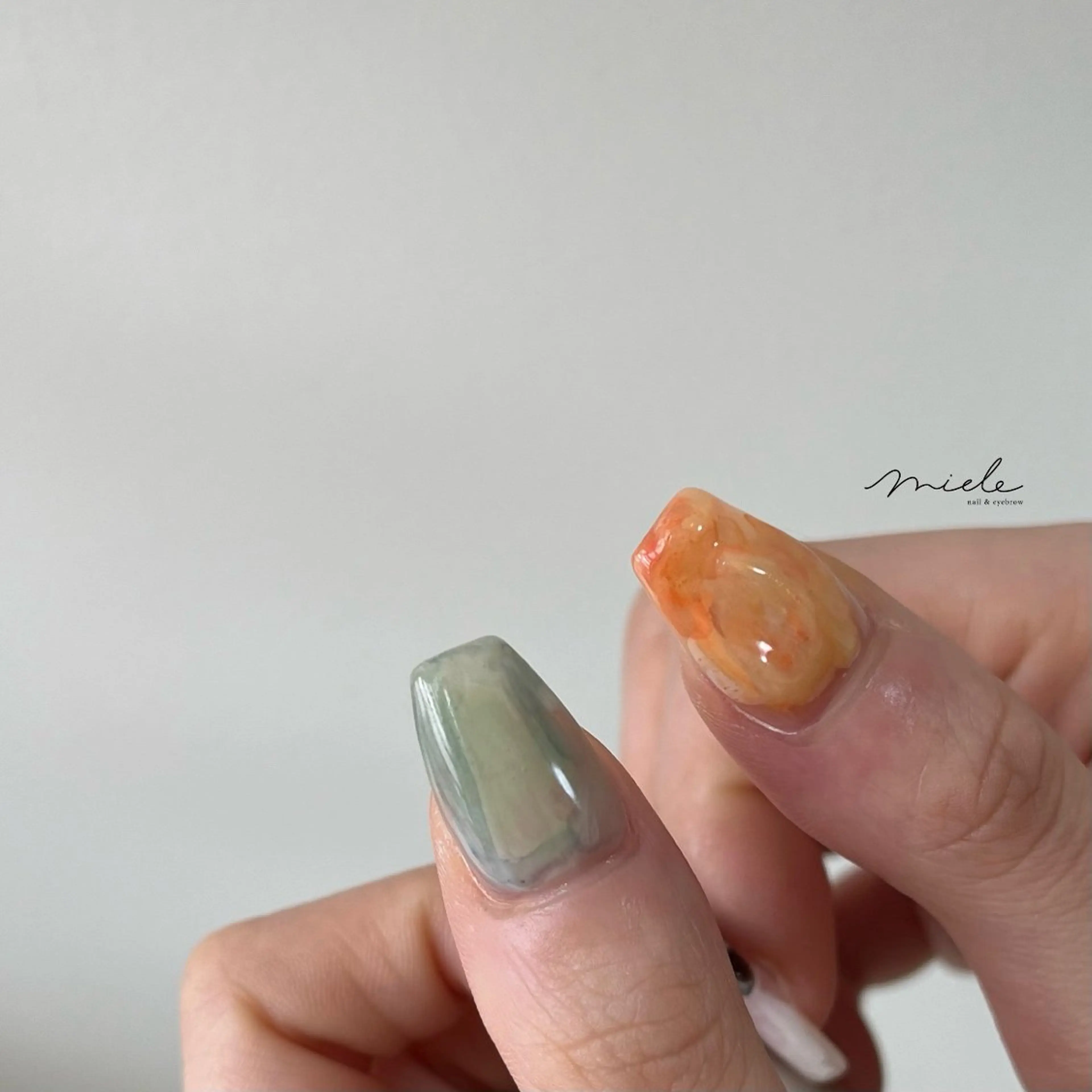 ネイル ハンドネイル miele【ミエレ】 シンプル一癖のネイルデザイン