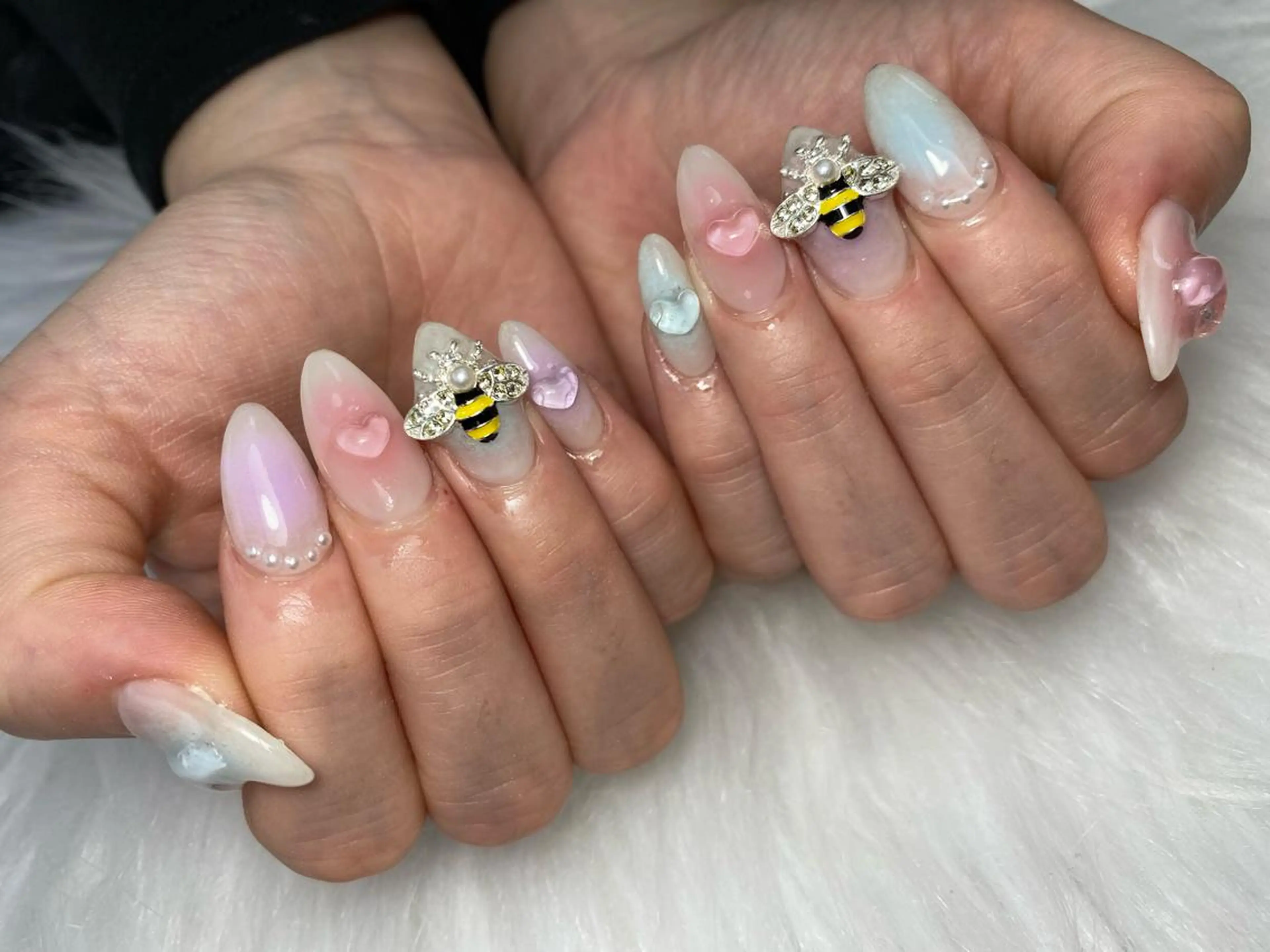 ネイル ハンドネイル Mana‪ ‪·͜· ❤︎‬のネイルデザイン