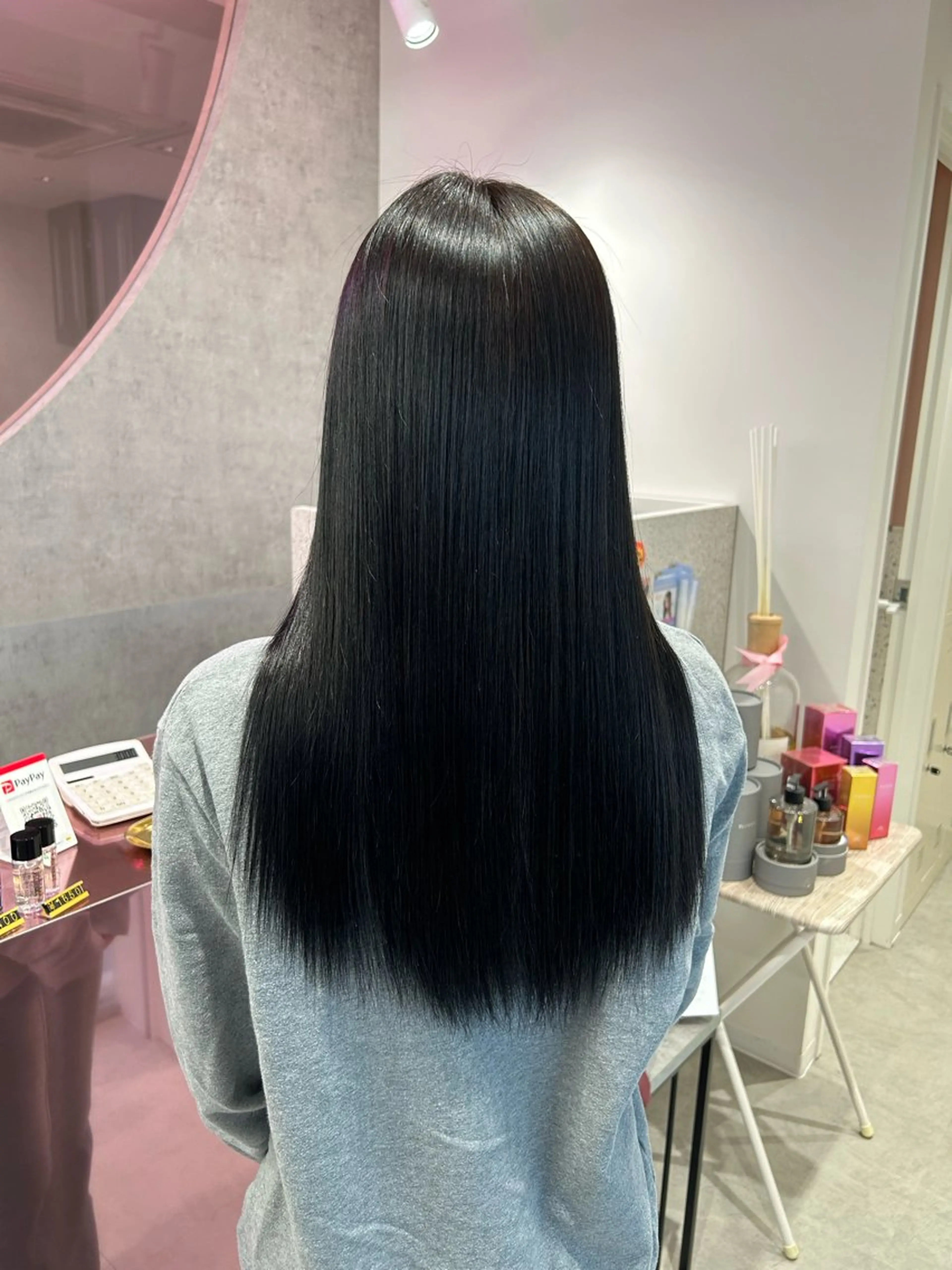 ロング 縮毛矯正 トリートメント 髪質改善/縮毛矯正 山口蒼太のヘアスタイル