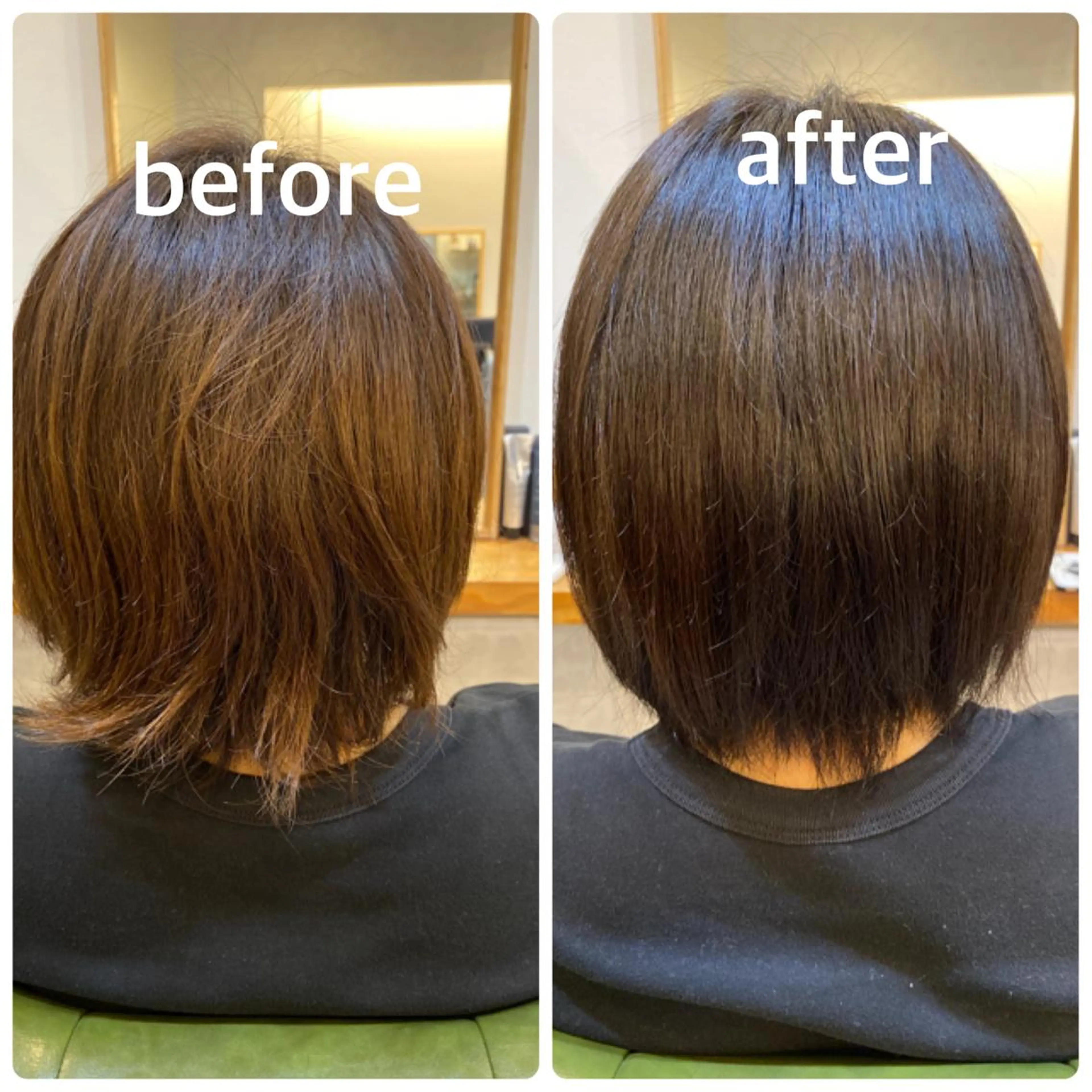 ショート カラー カット ヘアカラー トリートメント エイト ウメダのヘアスタイル