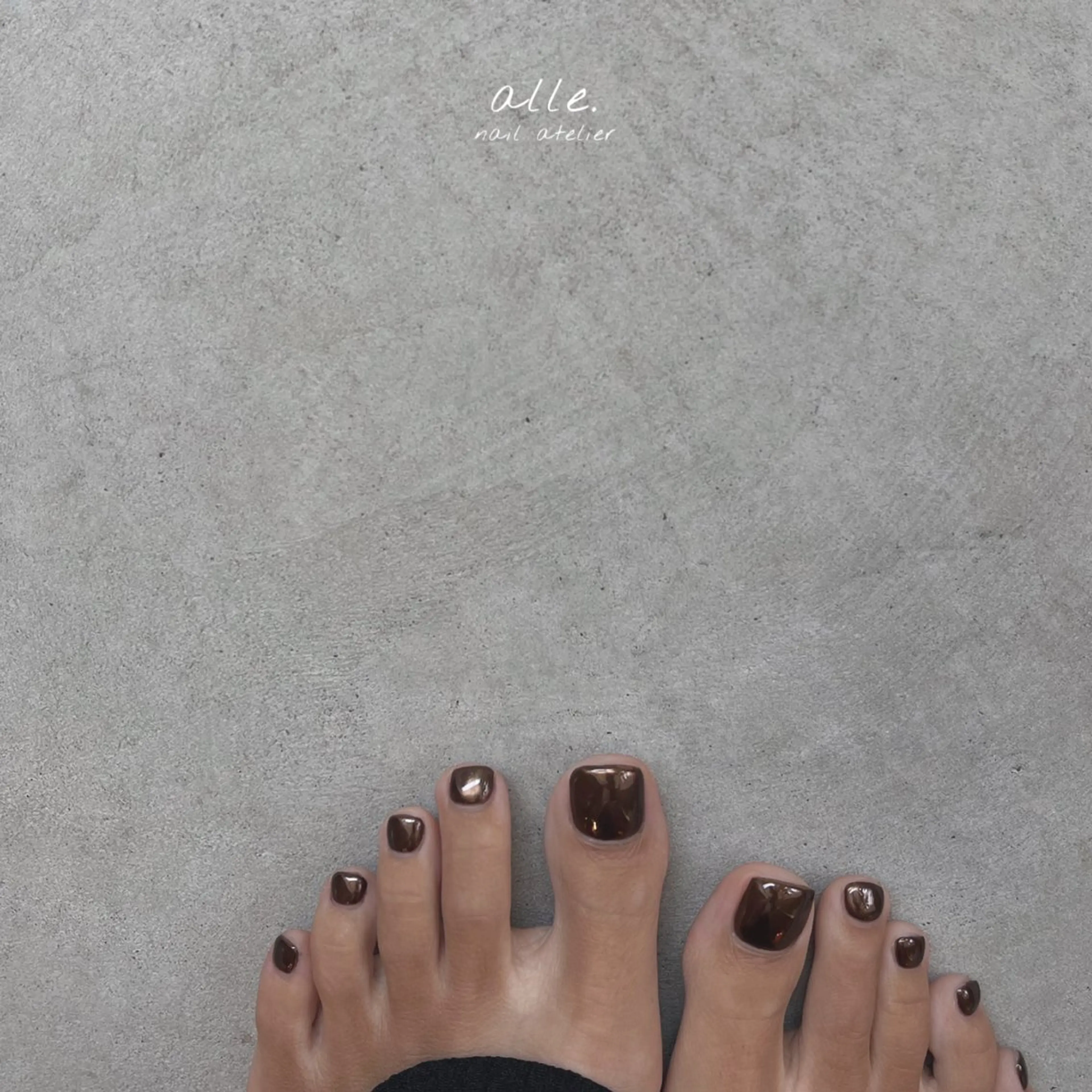 ネイル フットネイル atelier alle.のネイルデザイン
